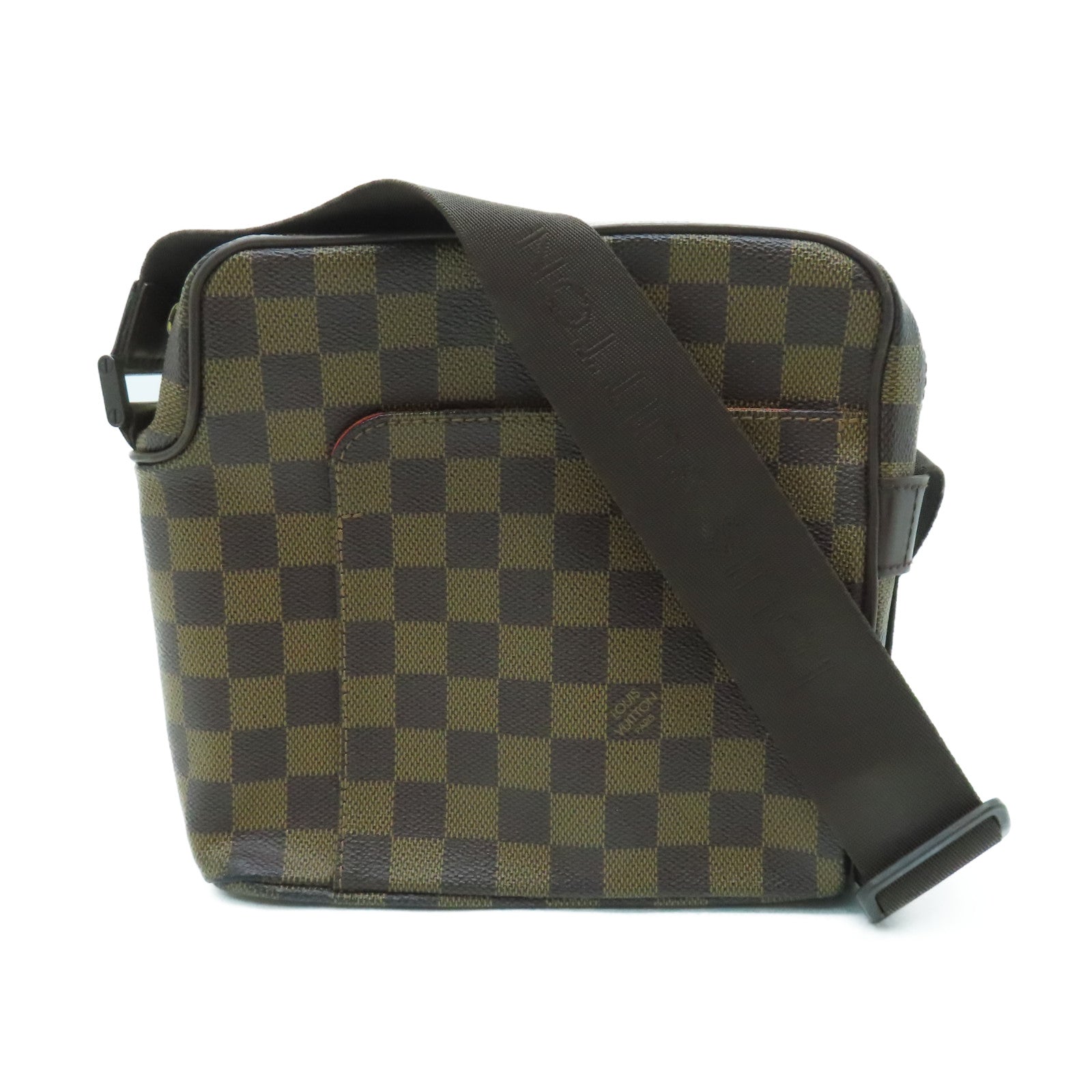 LOUIS VUITTON 【激減優惠】Damier Olav PM肩背袋啡色