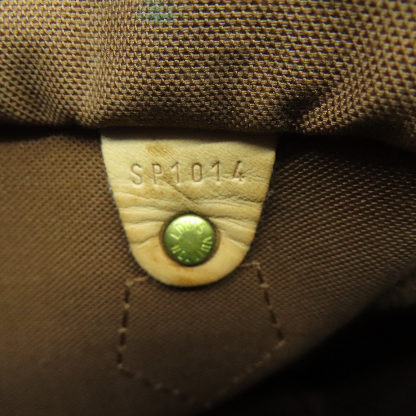 LOUIS VUITTON Monogram Speedy 25金扣手挽袋啡色