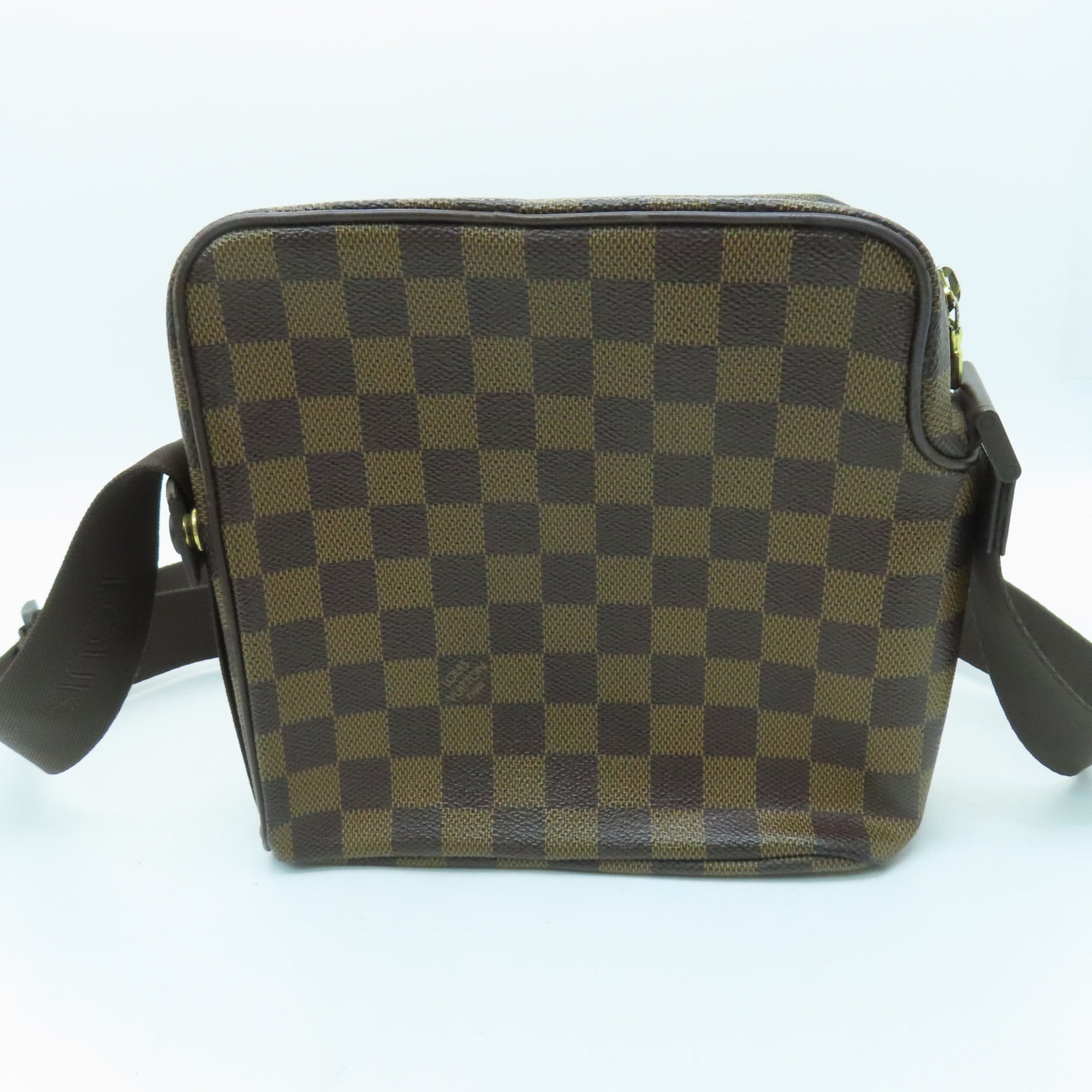 LOUIS VUITTON 【激減優惠】Damier Olav PM肩背袋啡色