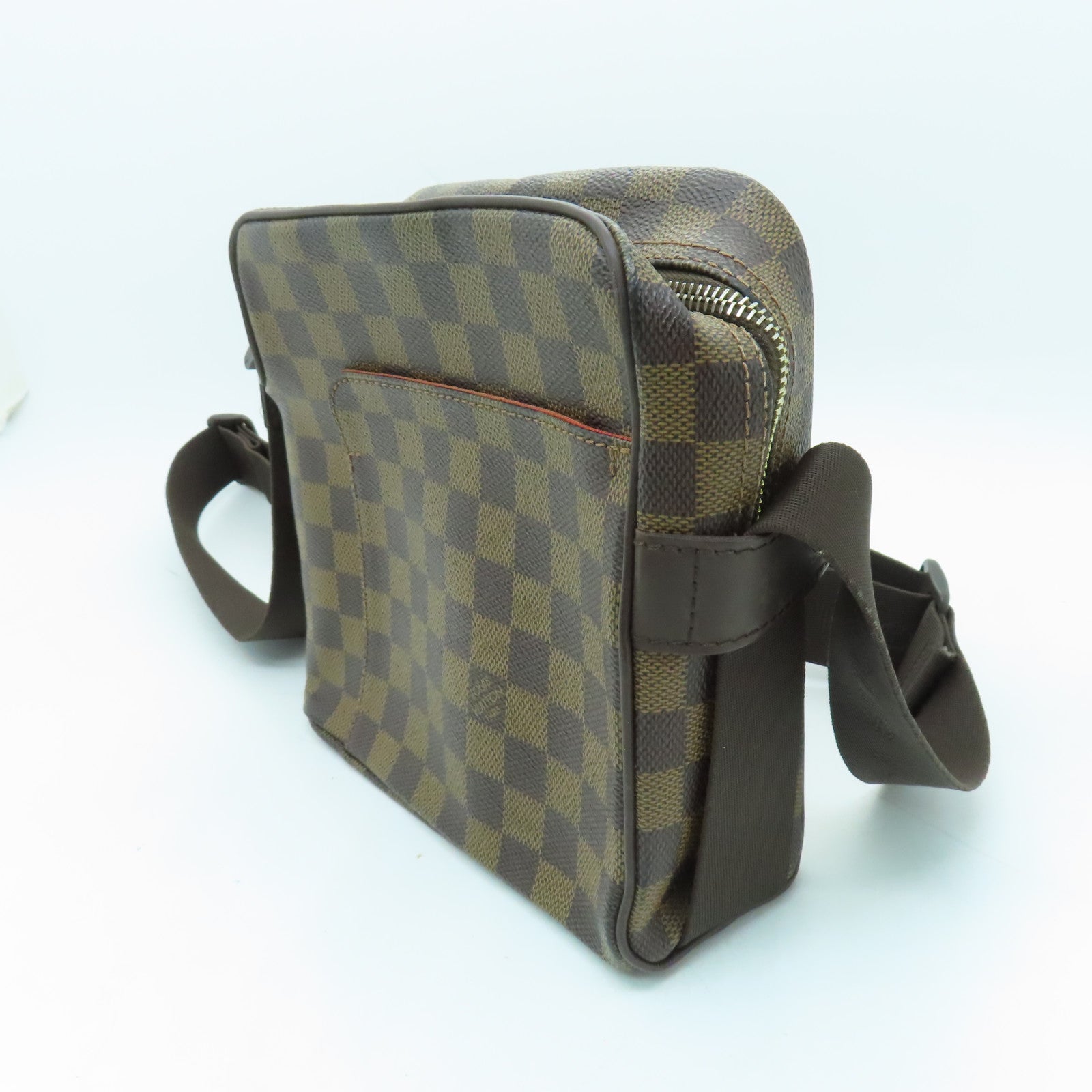 LOUIS VUITTON 【激減優惠】Damier Olav PM肩背袋啡色