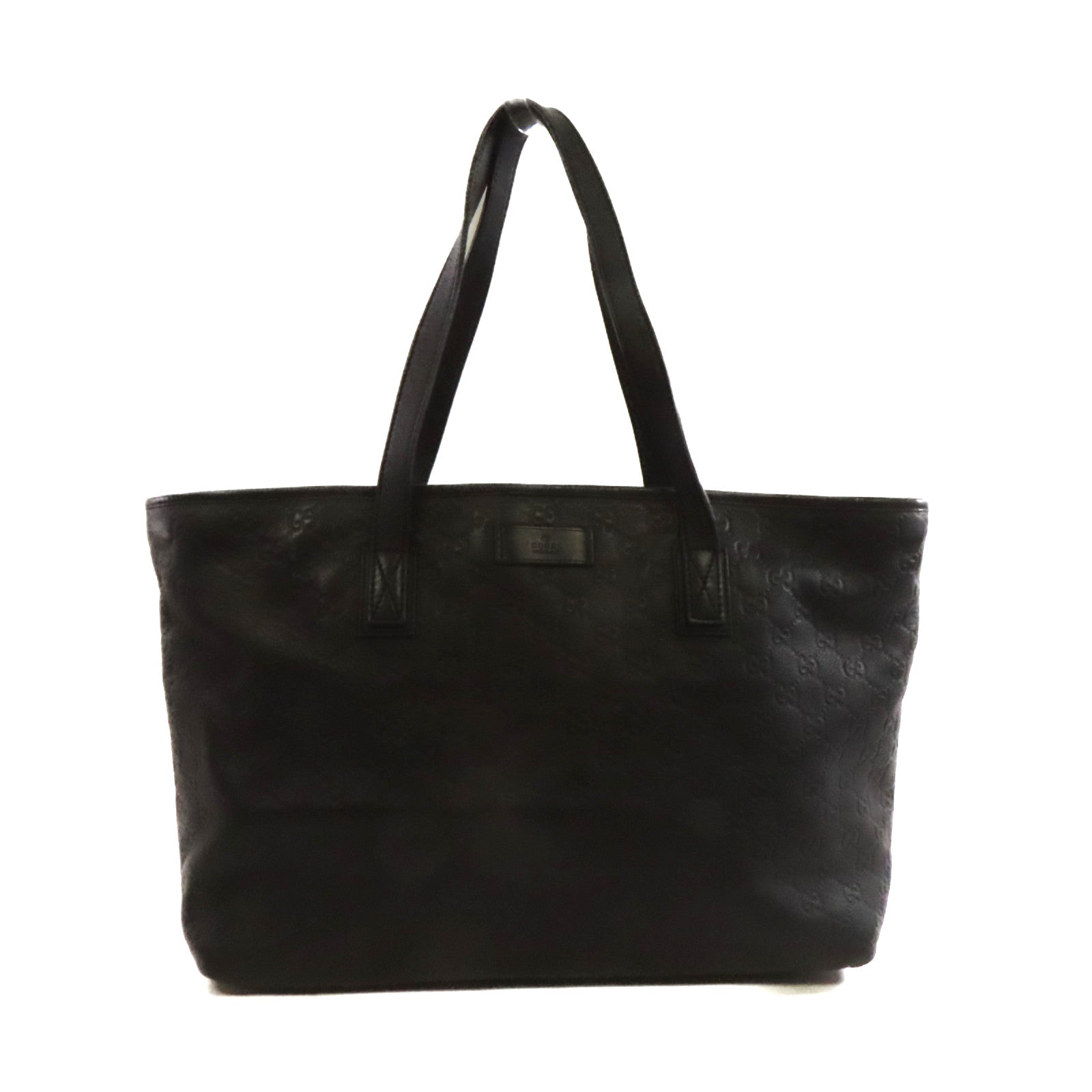 GUCCI 牛皮皮革Tote Bag黑色