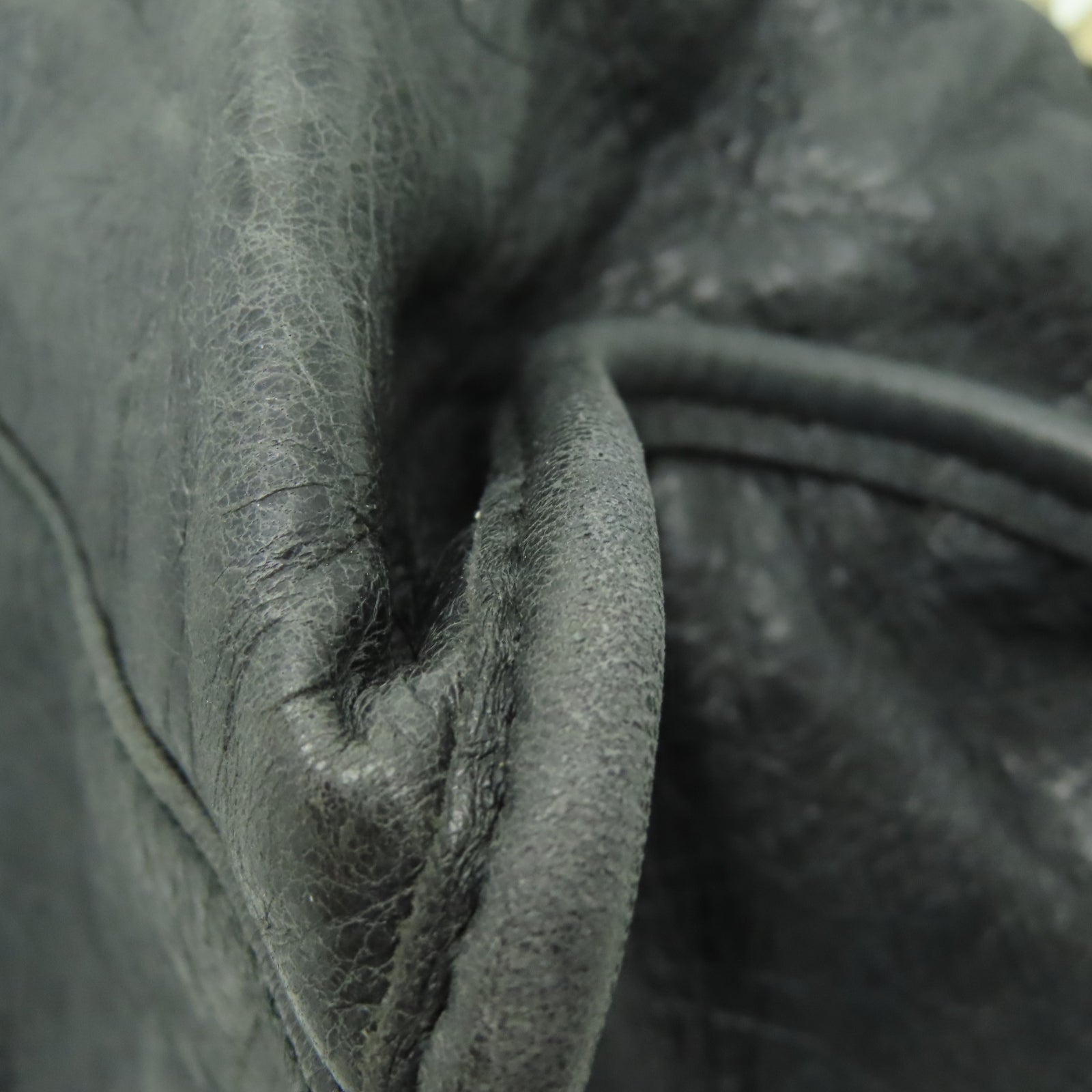 BALENCIAGA 【激減優惠】牛皮皮革Giant Part Time銀扣手挽肩背兩用袋黑色