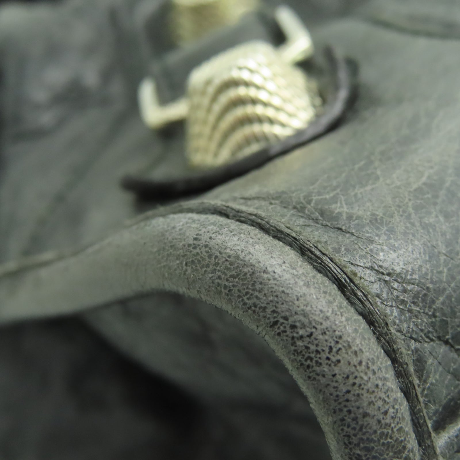 BALENCIAGA 【激減優惠】牛皮皮革Giant Part Time銀扣手挽肩背兩用袋黑色