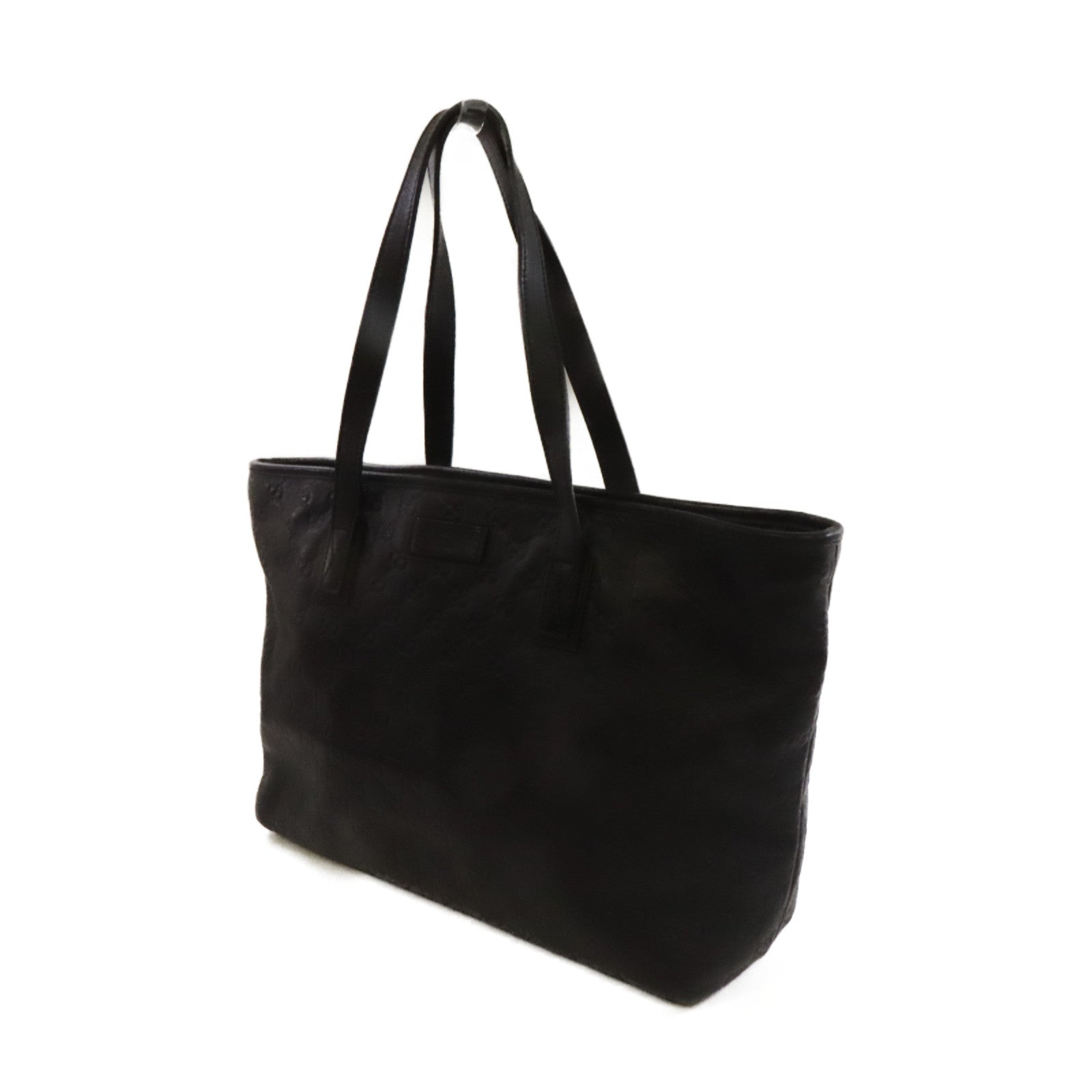 GUCCI 牛皮皮革Tote Bag黑色