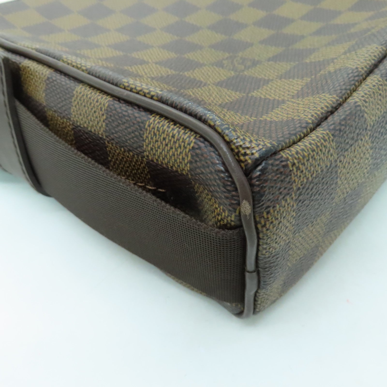 LOUIS VUITTON 【激減優惠】Damier Olav PM肩背袋啡色