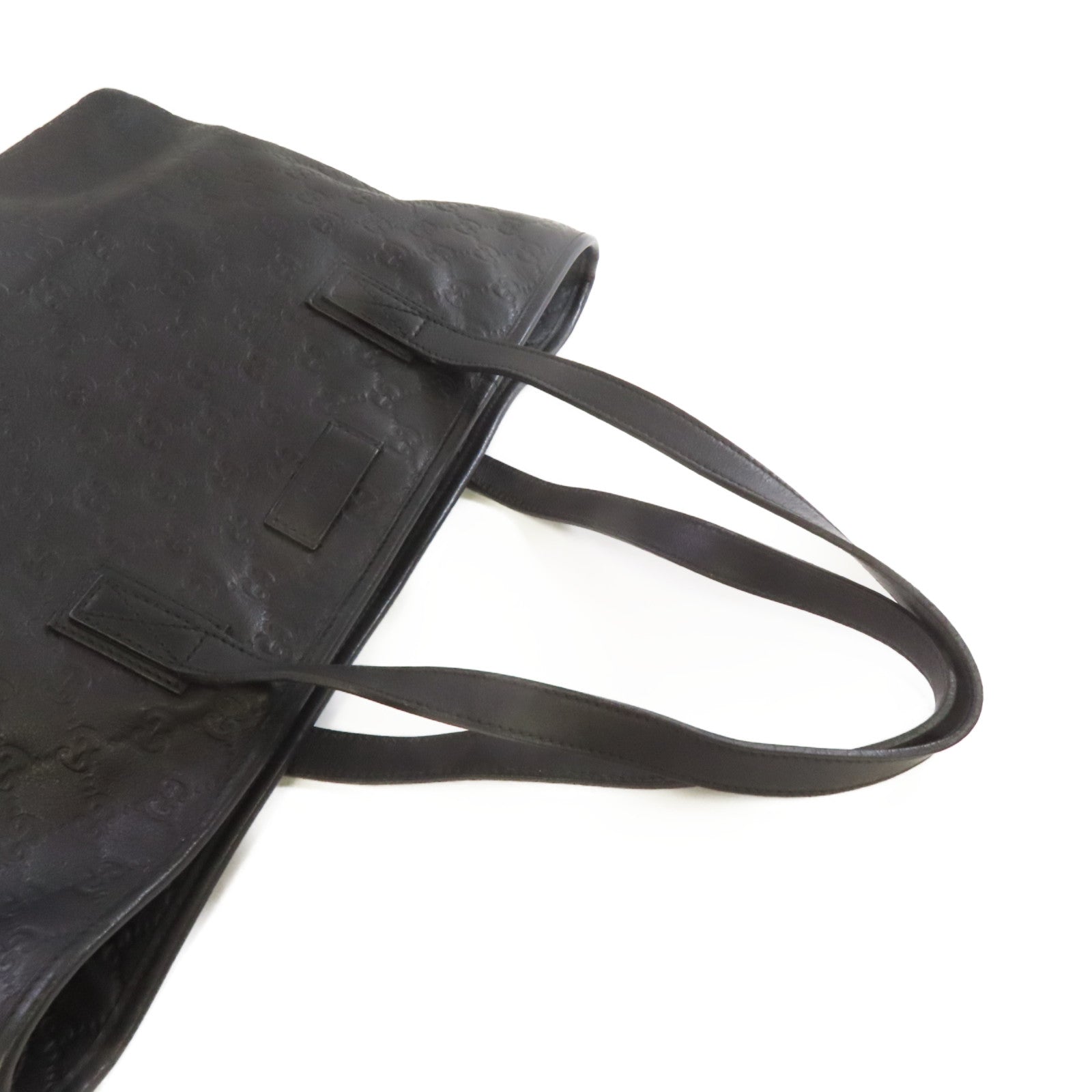 GUCCI 牛皮皮革Tote Bag黑色