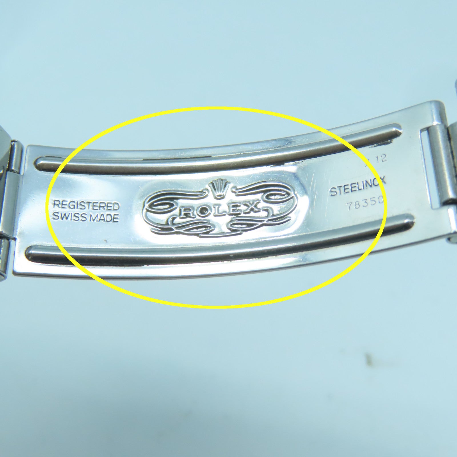 ROLEX Oyster Perpetual Watch不鏽鋼自動機芯手錶藍色/銀色