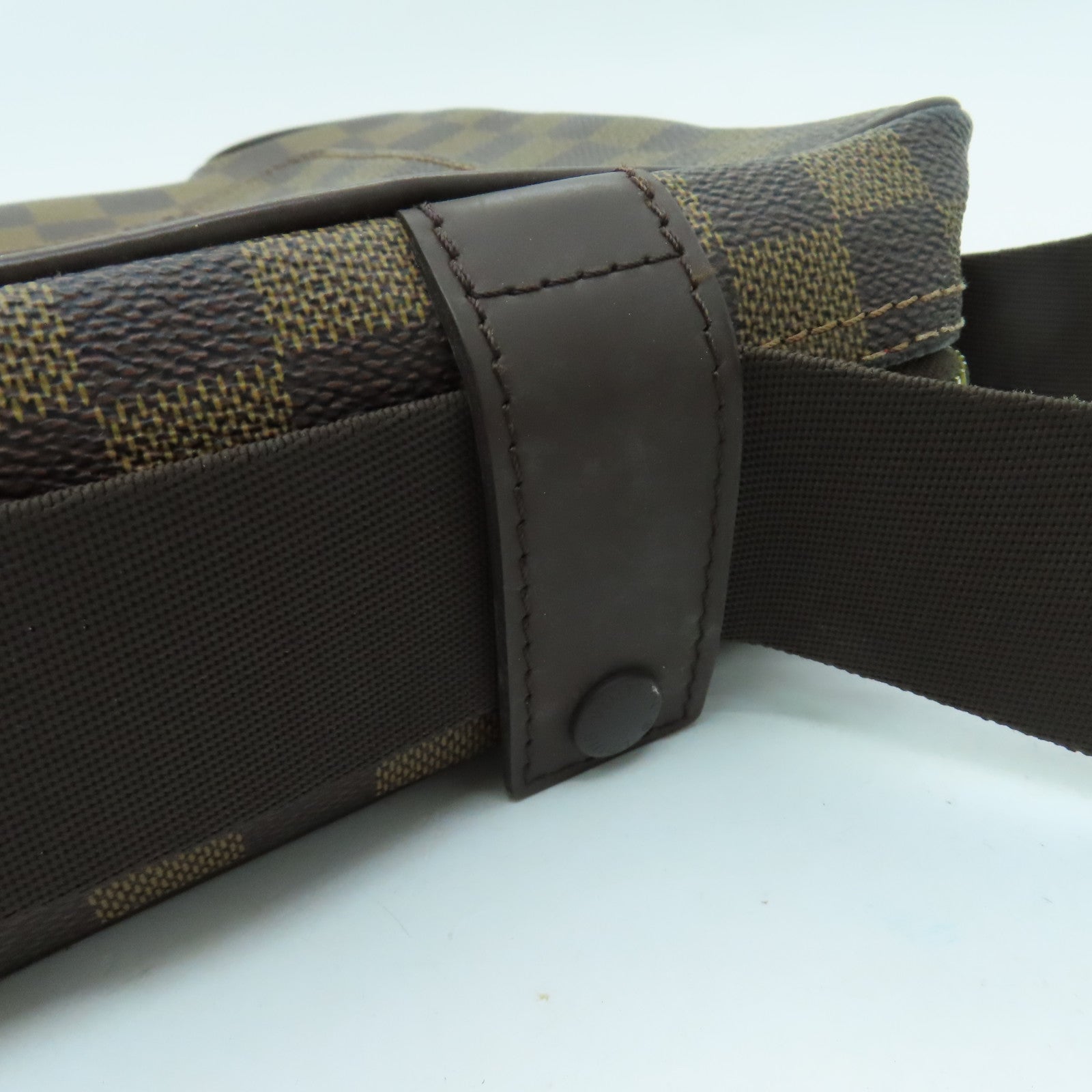 LOUIS VUITTON 【激減優惠】Damier Olav PM肩背袋啡色