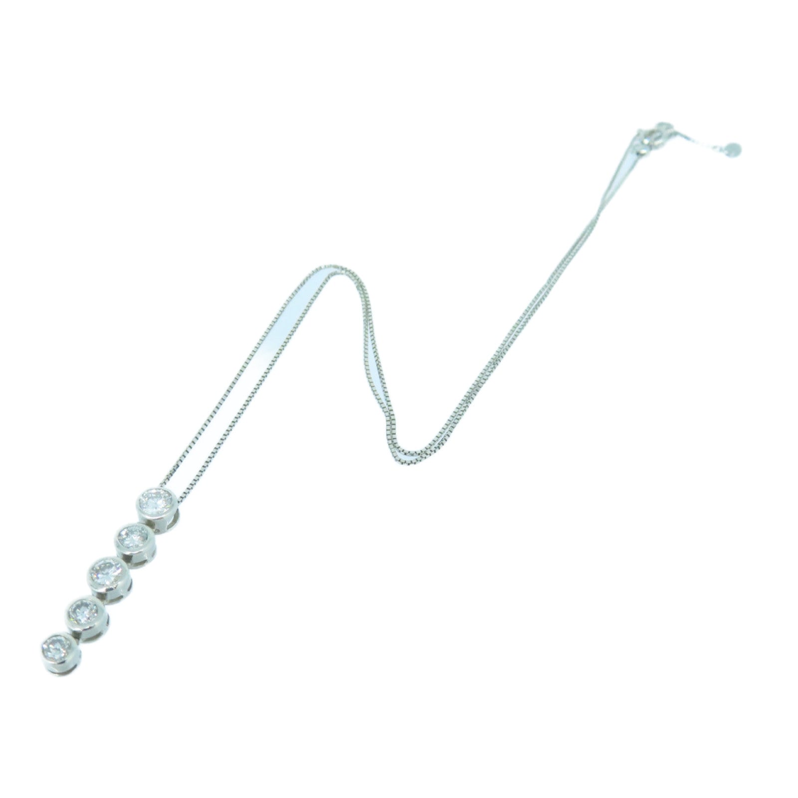 JEWELRY 【激減優惠】850PT/900PT鉑金Diamond Necklace1.06ct鑽石手鏈
