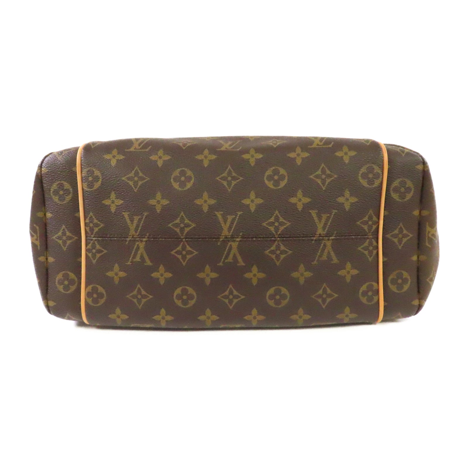 LOUIS VUITTON Monogram Totally MM金扣肩背袋啡色