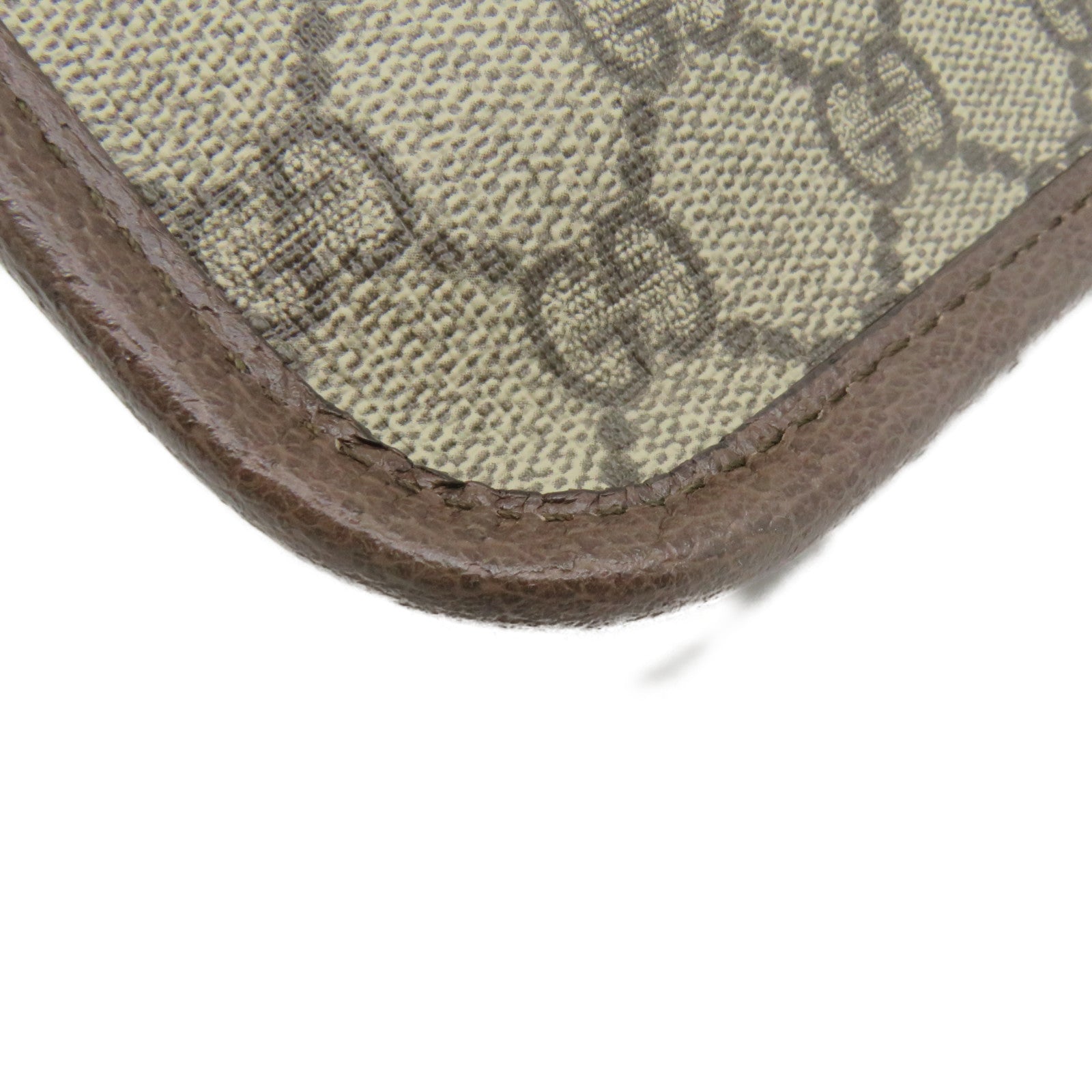GUCCI Coated Canvas Neo Vintage GG Supreme Waist Bag Brown