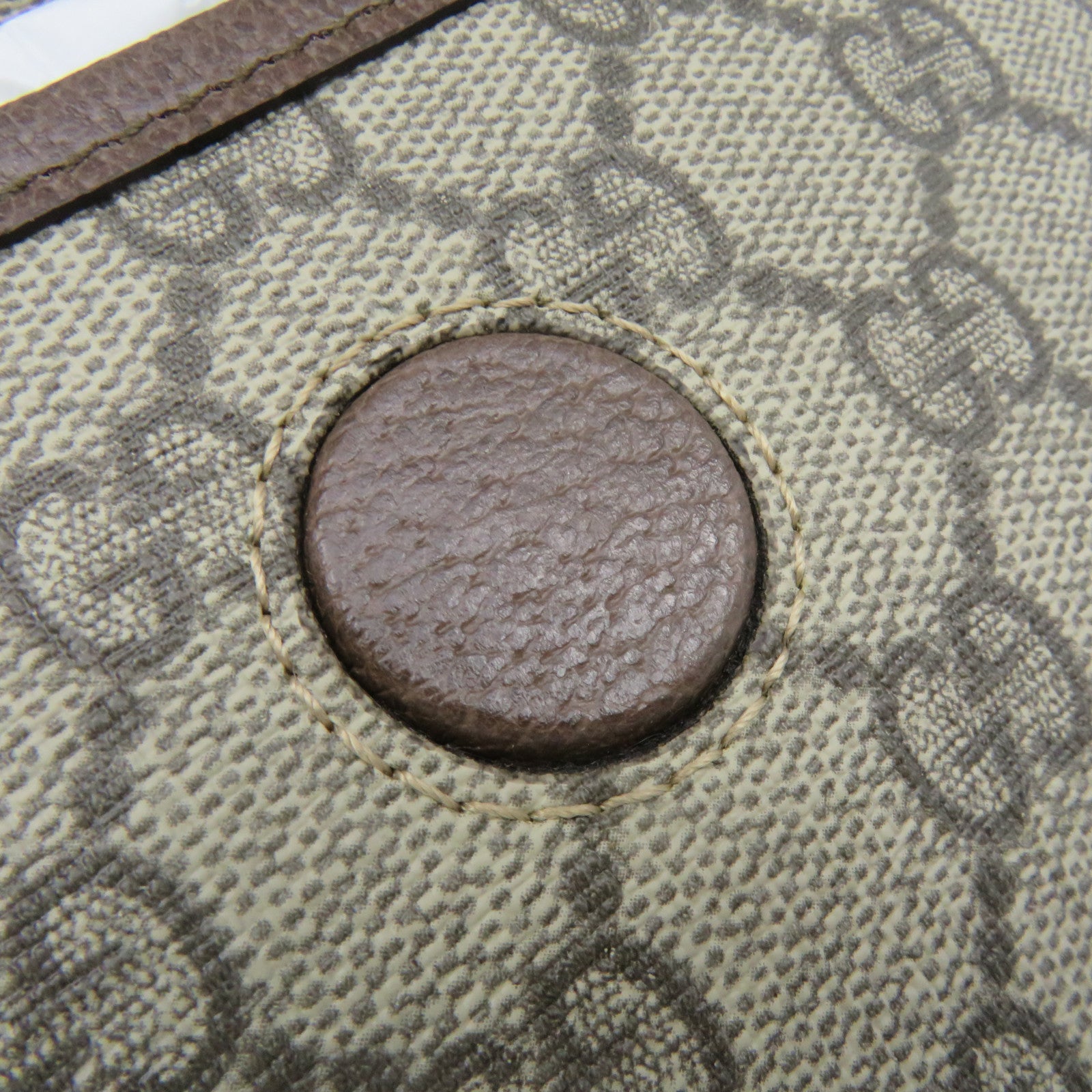 GUCCI Coated Canvas Neo Vintage GG Supreme Waist Bag Brown