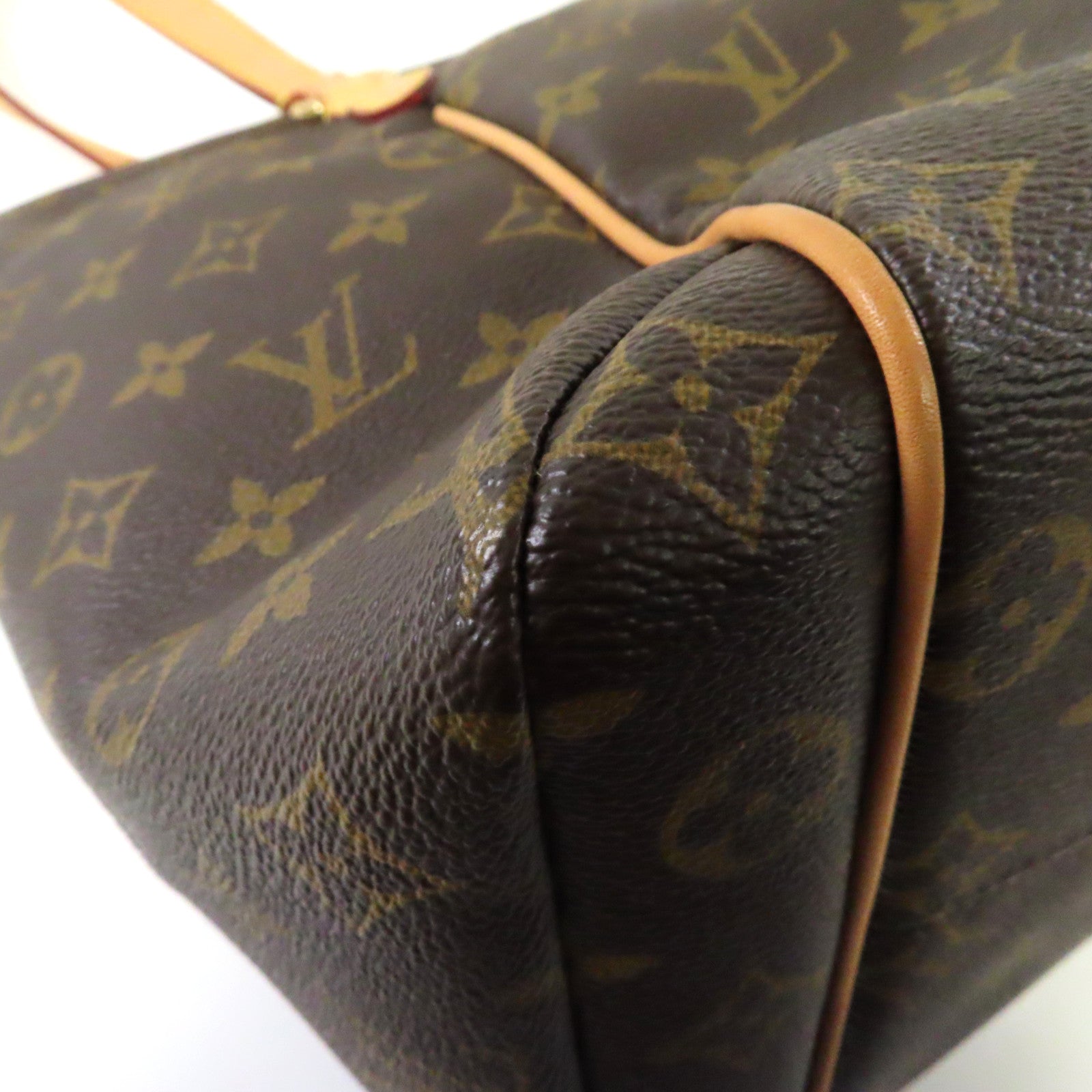 LOUIS VUITTON Monogram Totally MM金扣肩背袋啡色