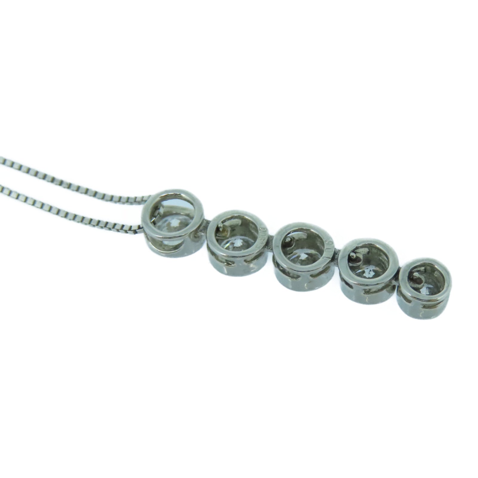 JEWELRY 【激減優惠】850PT/900PT鉑金Diamond Necklace1.06ct鑽石手鏈