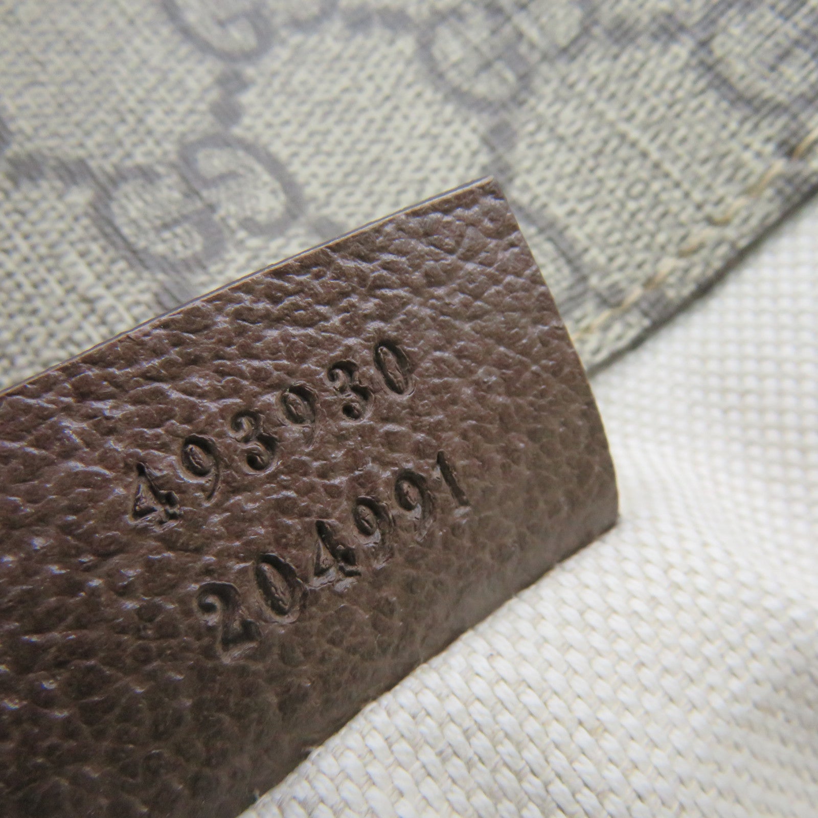 GUCCI Coated Canvas Neo Vintage GG Supreme Waist Bag Brown