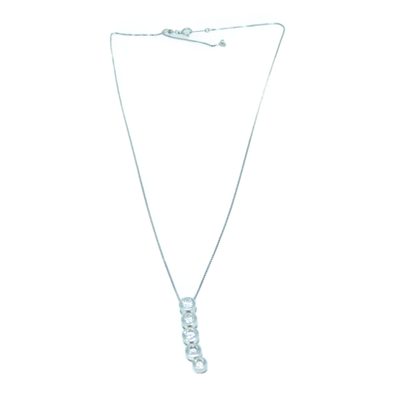 JEWELRY 【激減優惠】850PT/900PT鉑金Diamond Necklace1.06ct鑽石手鏈