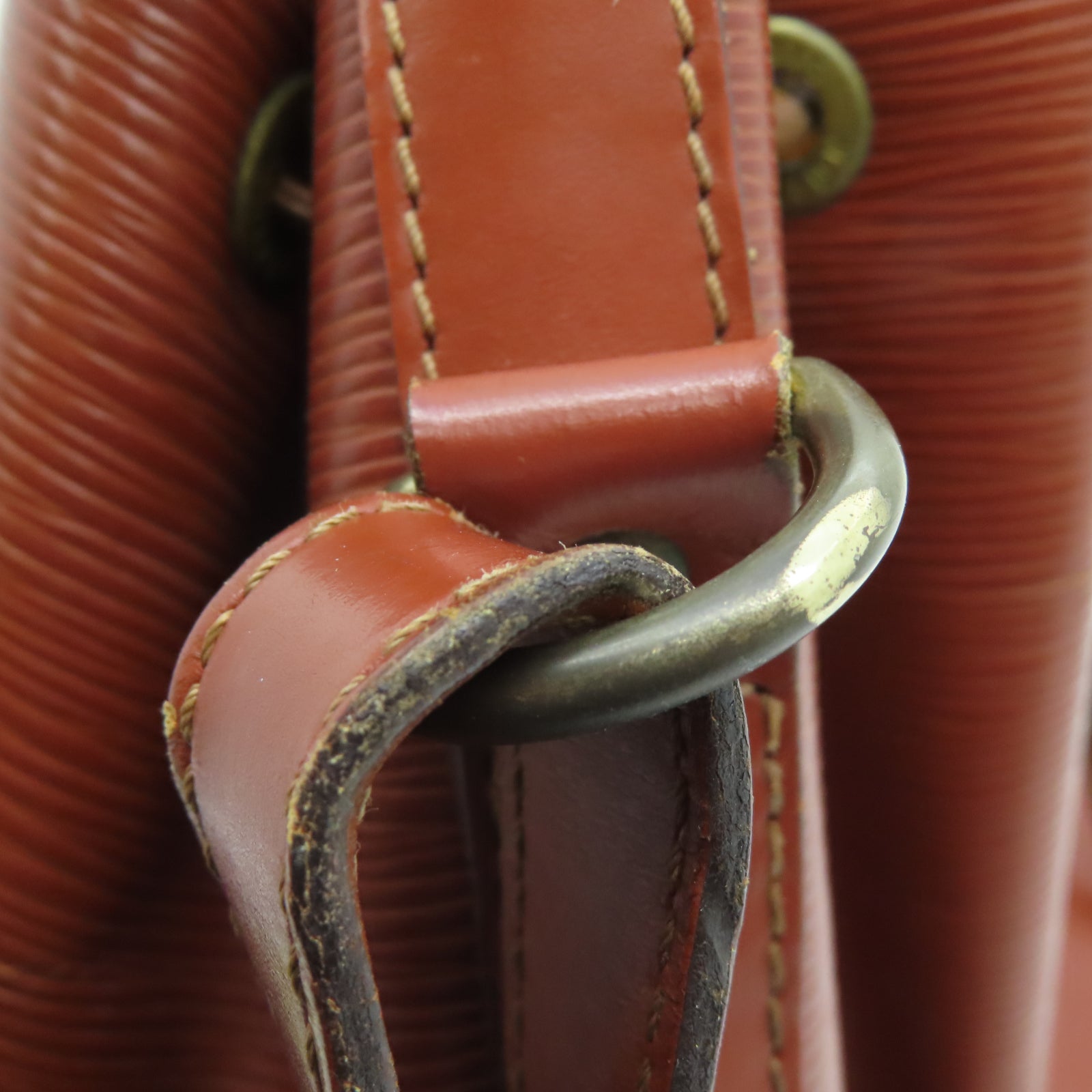 LOUIS VUITTON 【激減優惠】Epi皮革Noe金扣肩背袋棕色
