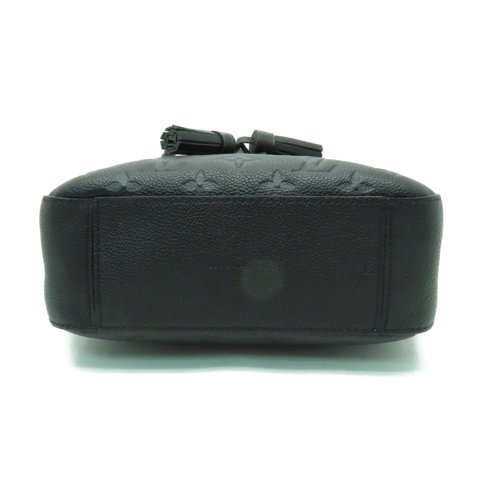 LOUIS VUITTON Monogram Empreinte Saintonge金扣肩背袋黑色