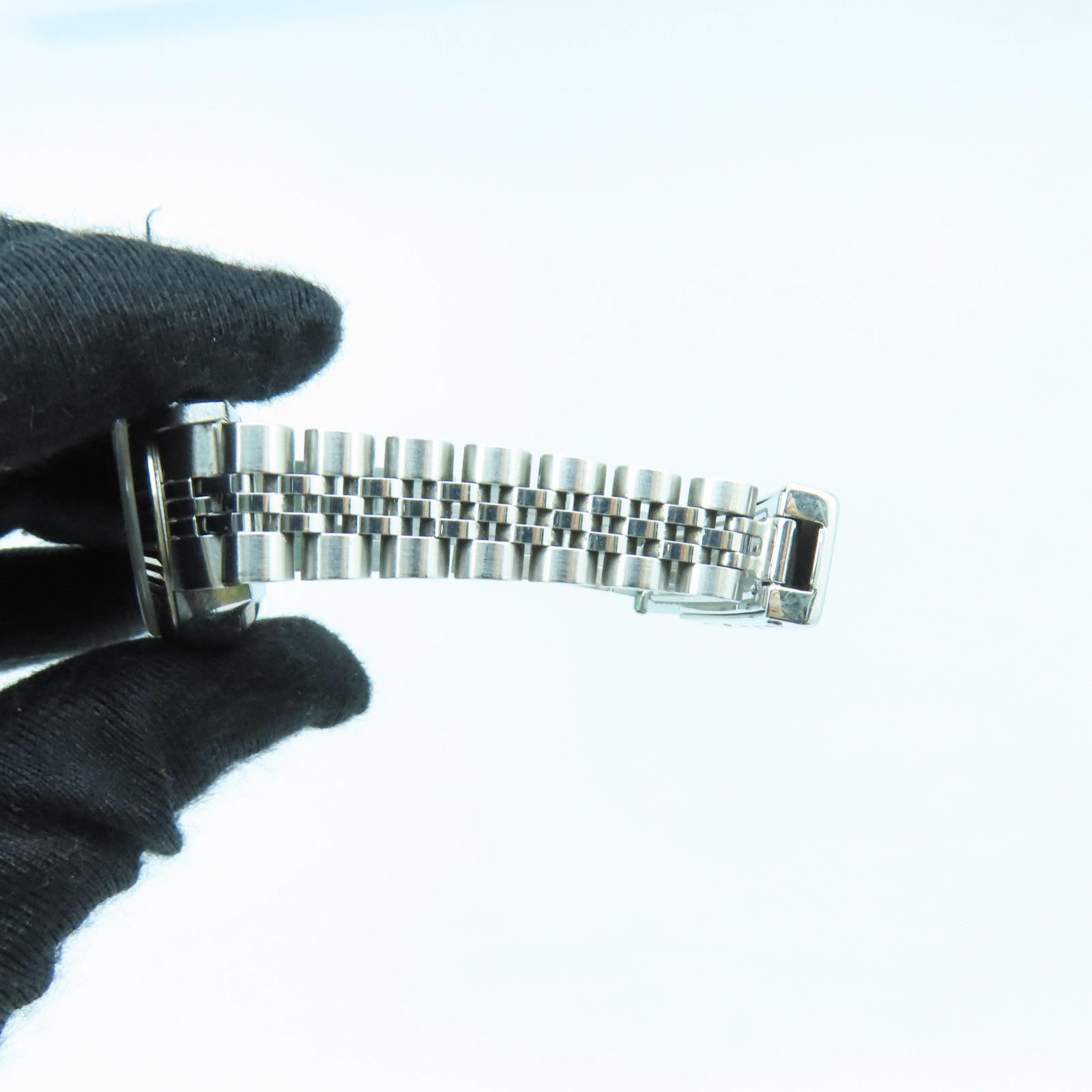 ROLEX 【激減優惠】Datejust18K白金/不鏽鋼手錶自動機芯白色/銀色