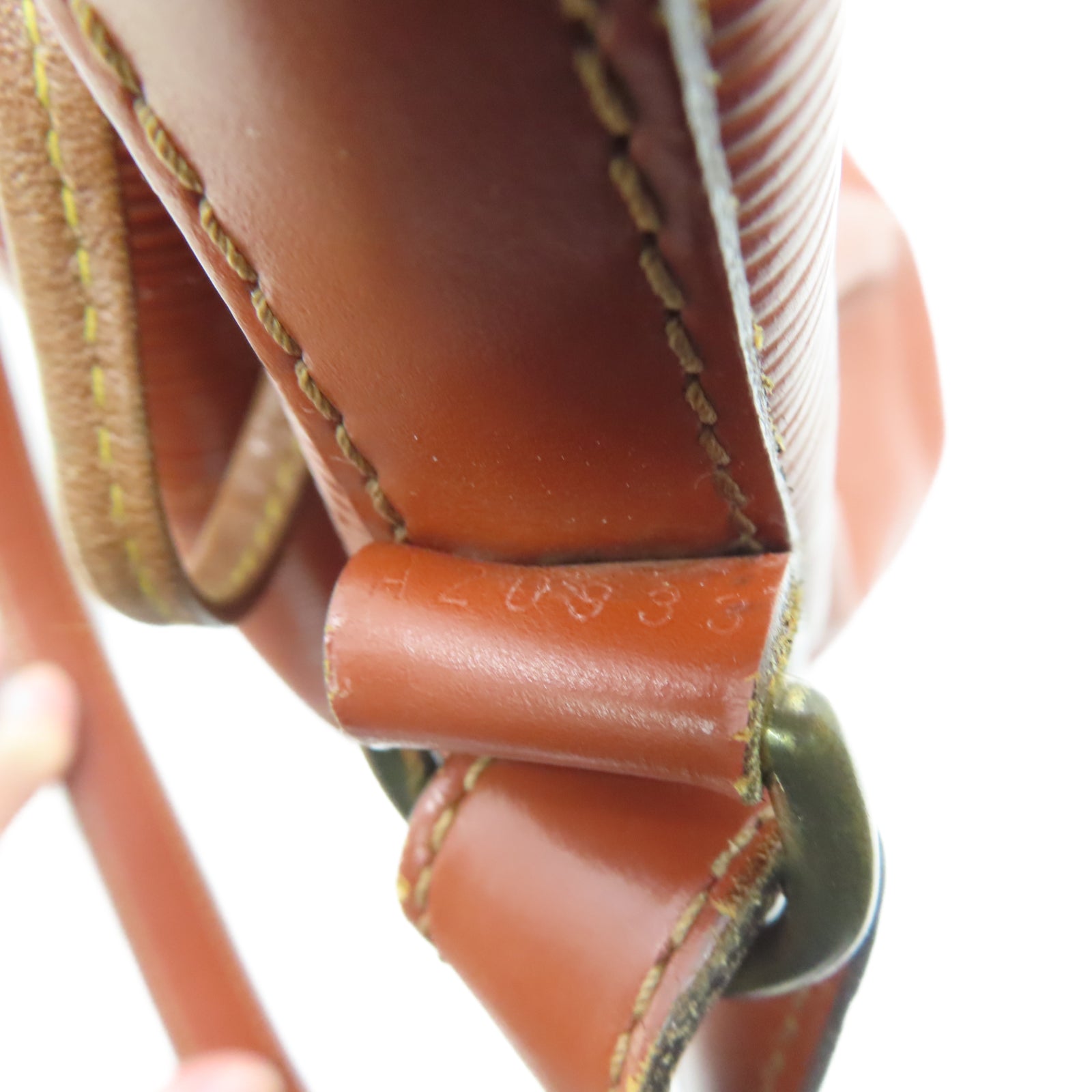 LOUIS VUITTON 【激減優惠】Epi皮革Noe金扣肩背袋棕色