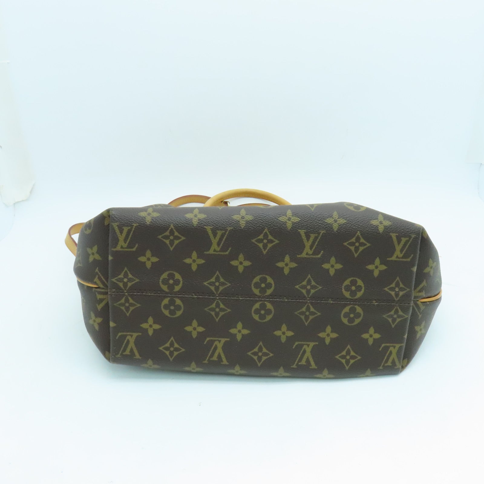 LOUIS VUITTON Monogram Turenne MM Shoulder Bag金扣手挽肩背两用袋啡色