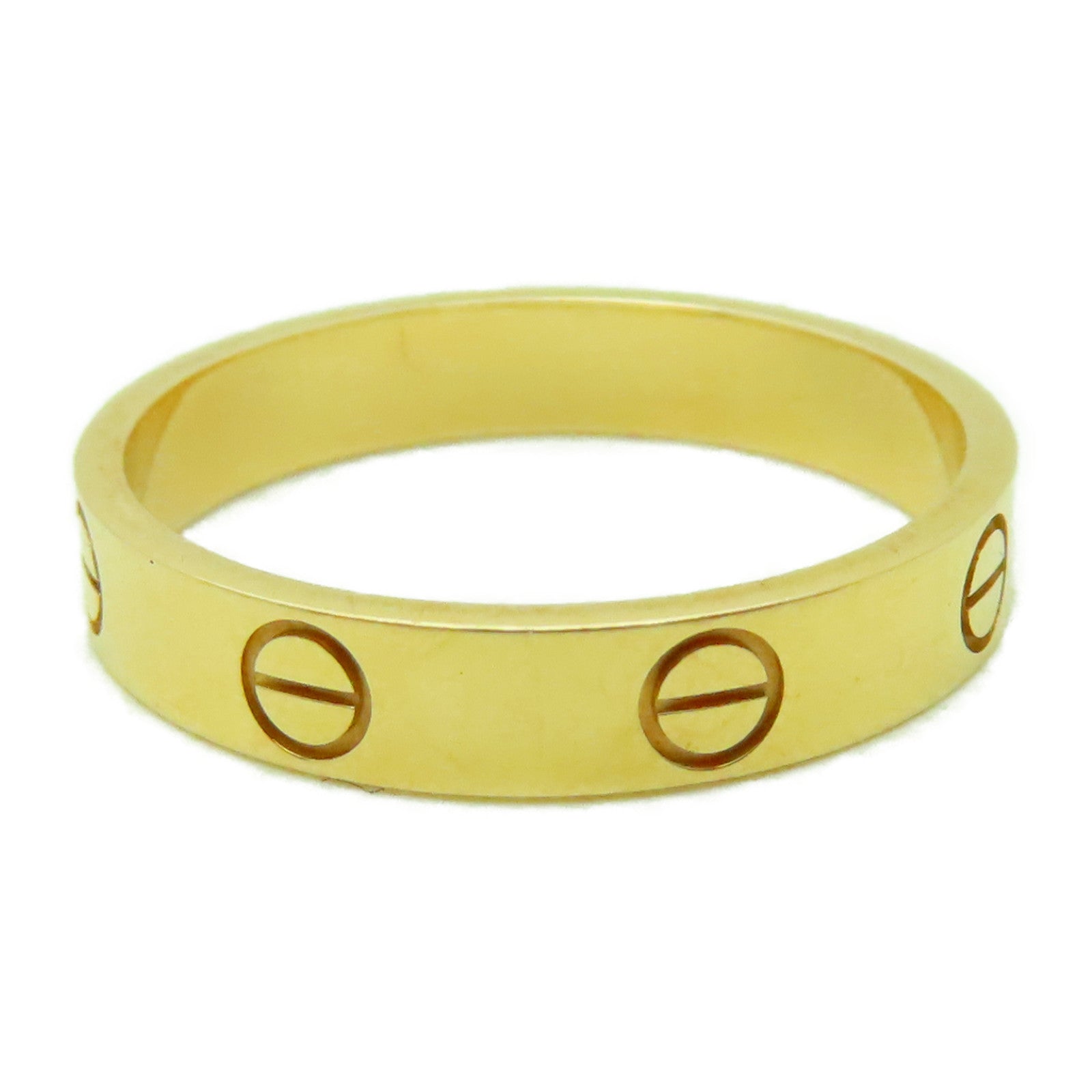 CARTIER 18K玫瑰金Love Ring戒指US#7.75 Cartier#57