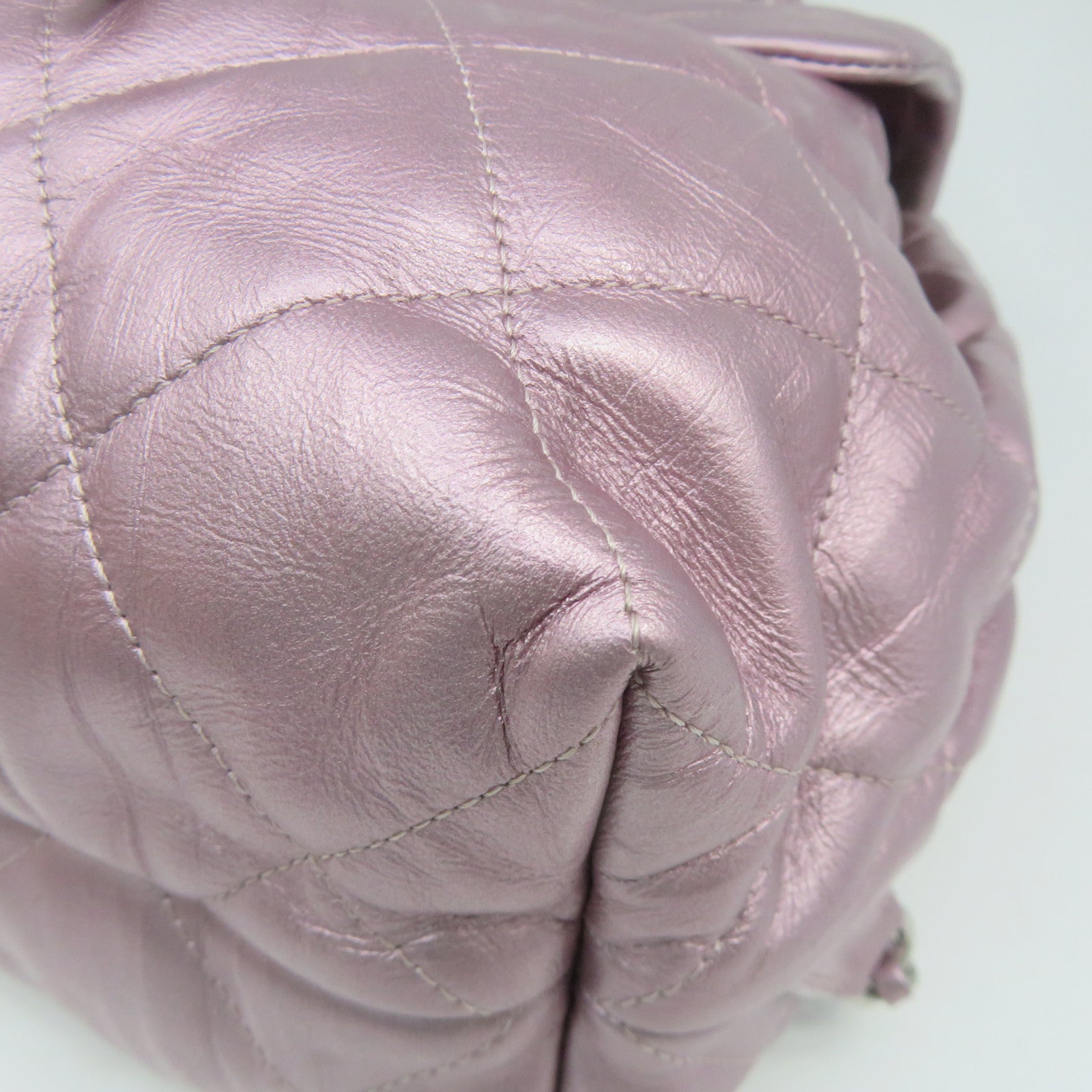 CHANEL [Sharp Reduction Offer] Lingge Cowhide Leather