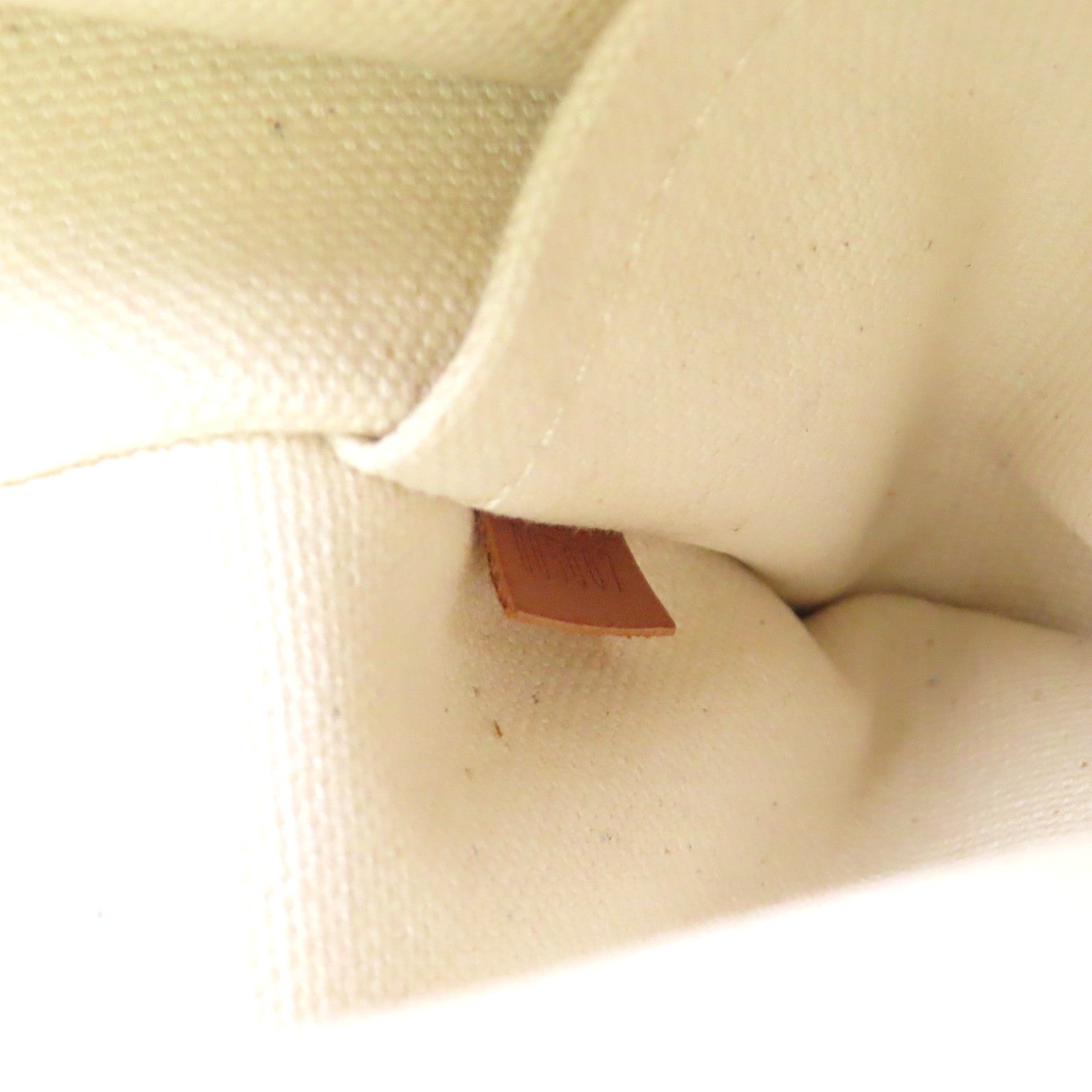 LOUIS VUITTON Monogram Tissue Rayures金扣肩背袋啡色/紅色/白色