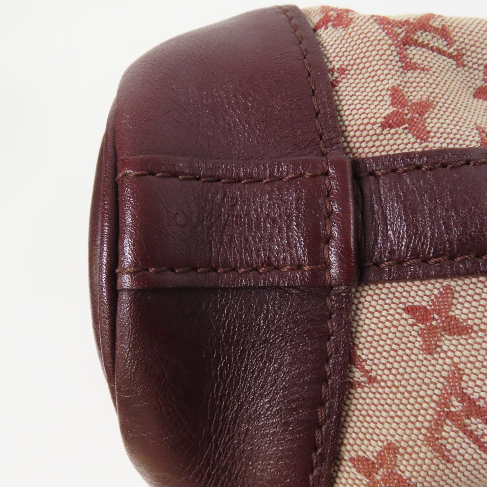 LOUIS VUITTON Monogram Mini Lin金扣Noelie肩背袋紅色