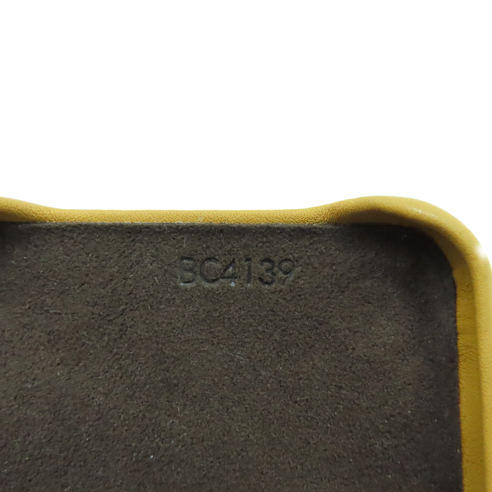 LOUIS VUITTON Monogram/皮革Phone Case金扣手機袋啡色
