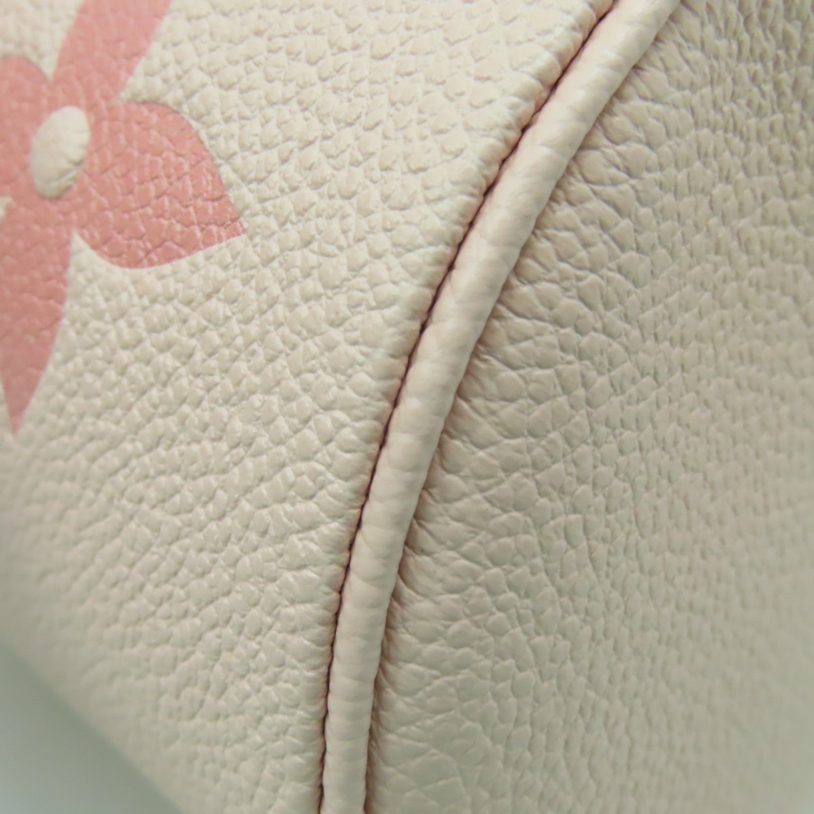 LOUIS VUITTON Monogram Empreinte Papillon BB 2Way Shoulder Bag手挽肩背兩用袋粉紅色