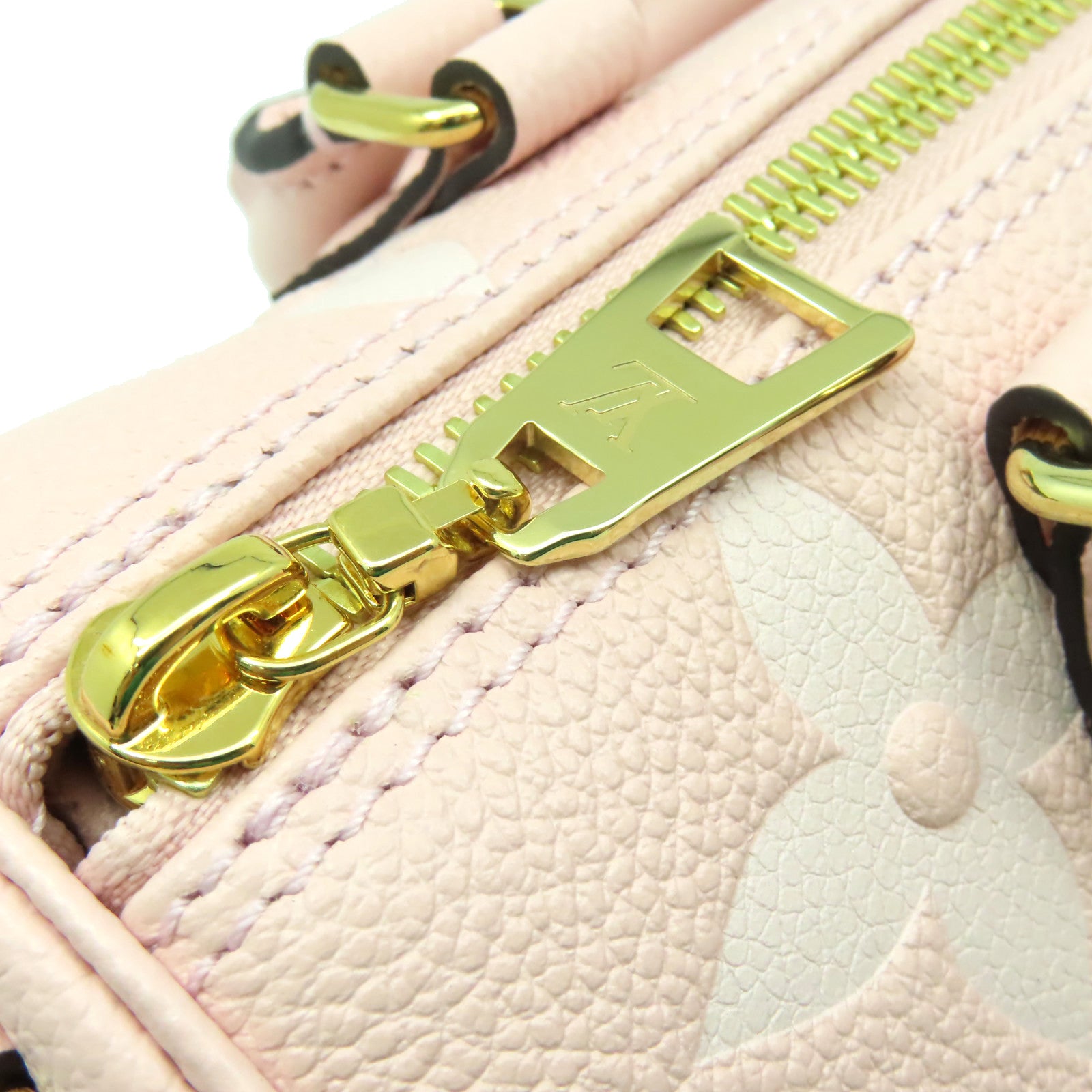 LOUIS VUITTON Monogram Empreinte Papillon BB 2Way Shoulder Bag手挽肩背兩用袋粉紅色