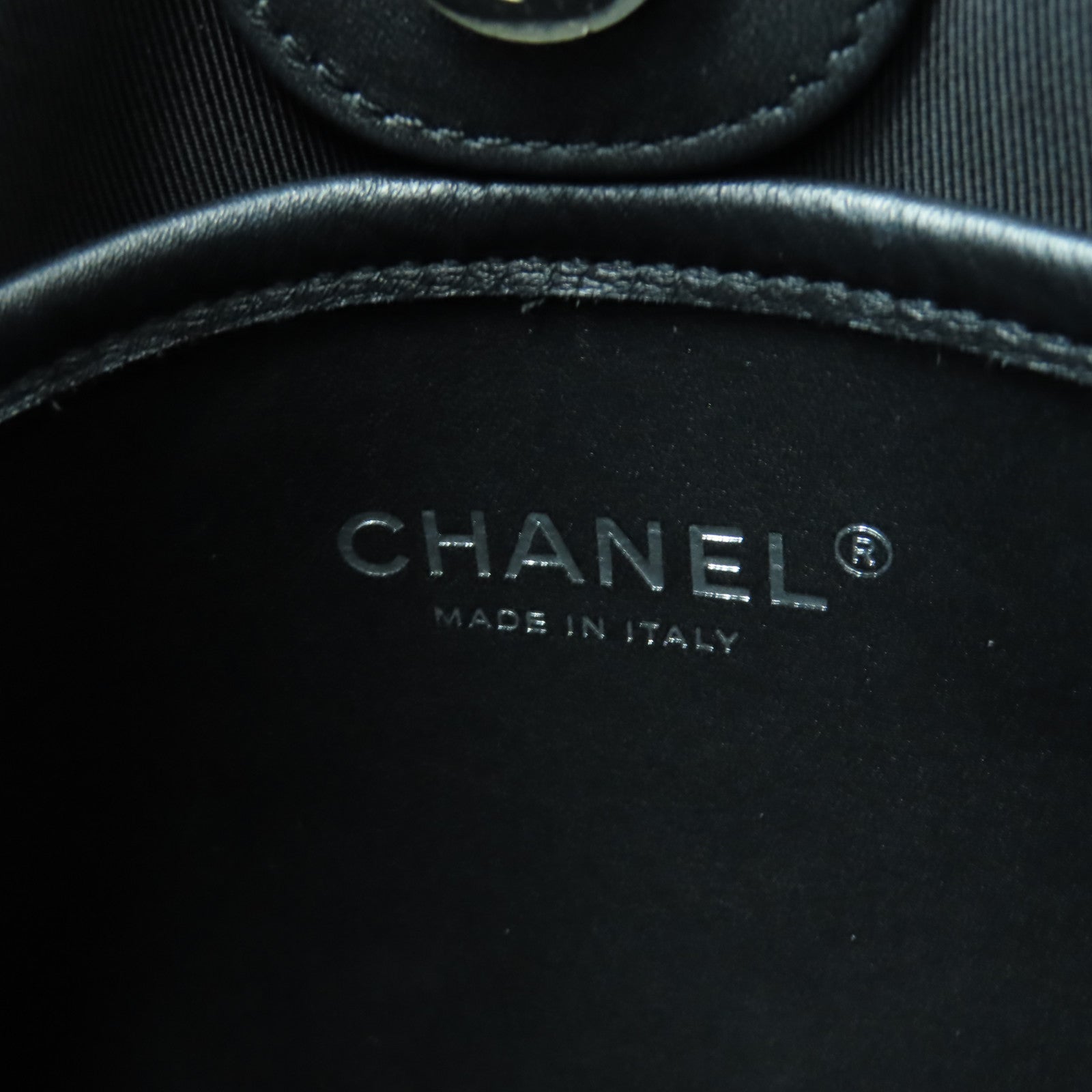 CHANEL 斜紋軟呢/牛皮皮革2 way Shoulder Bag銀扣手挽肩背兩用袋黑色/藍色
