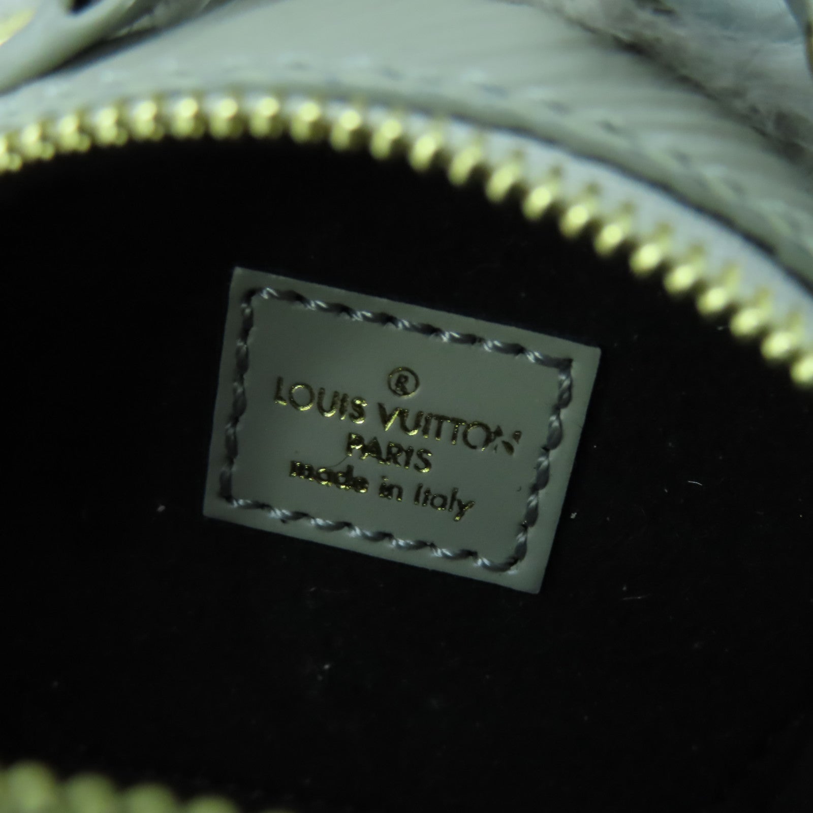 LOUIS VUITTON 皮革/皮草Key Ring/Charm金扣鑰匙圈/掛飾灰色