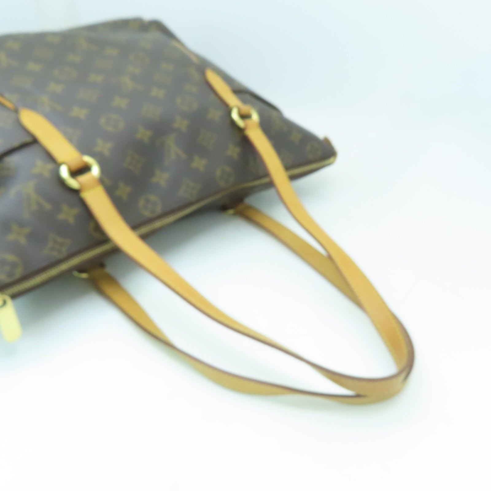 LOUIS VUITTON Monogram Totally GM金扣肩背袋啡色