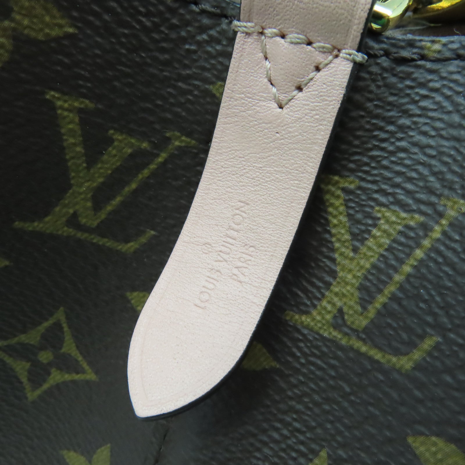 LOUIS VUITTON Monogram NeoNoe MM Shoulder Bag肩背袋啡色/粉紅色