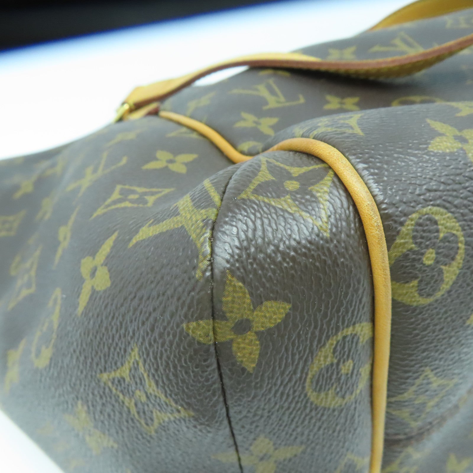 LOUIS VUITTON Monogram Totally GM金扣肩背袋啡色
