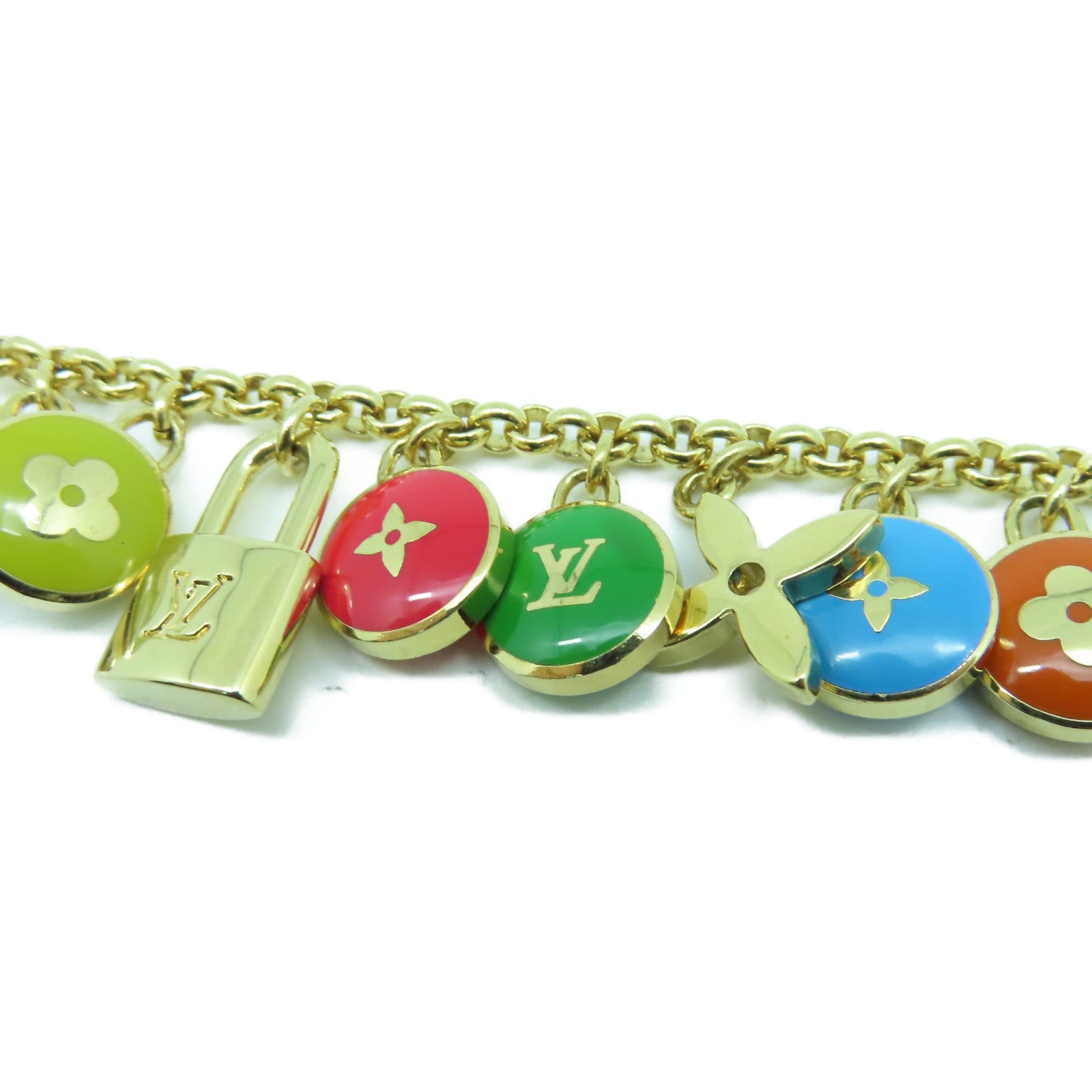 LOUIS VUITTON 金屬Key Ring/Charm金扣鑰匙圈/掛飾彩色
