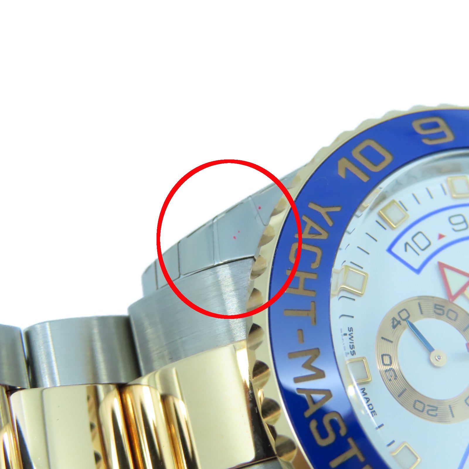 ROLEX Yacht Master不锈钢手表自动机芯白色