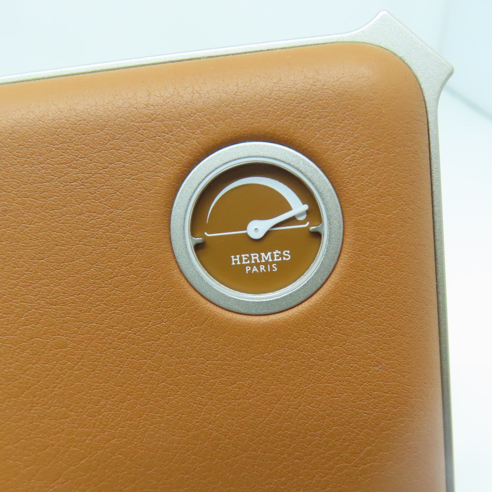HERMES 皮革Volt H Power Bank啡色