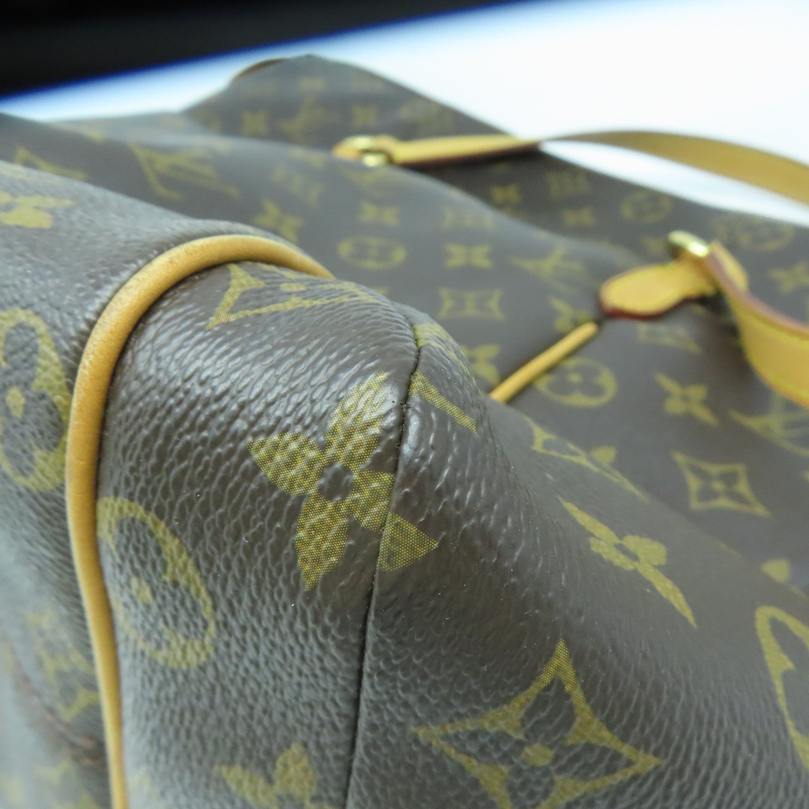 LOUIS VUITTON Monogram Totally GM金扣肩背袋啡色