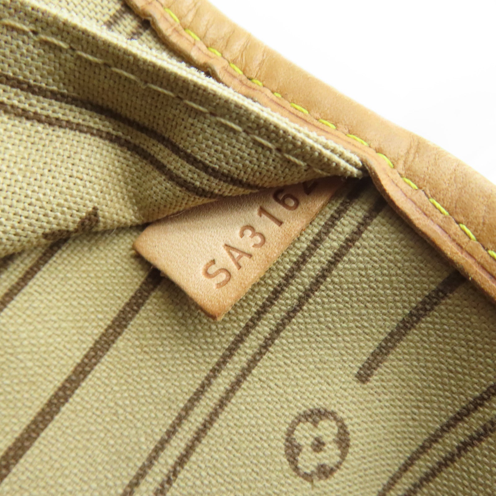 LOUIS VUITTON Monogram Neverfull MM金扣肩背袋啡色