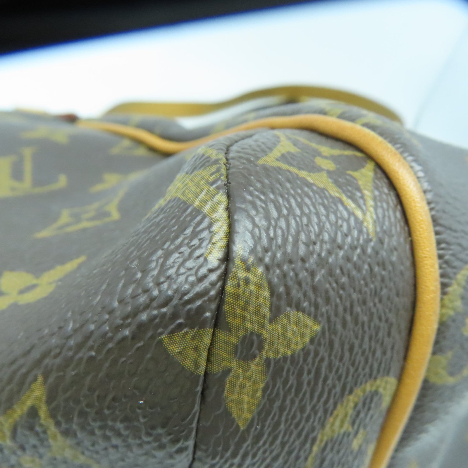 LOUIS VUITTON Monogram Totally GM金扣肩背袋啡色