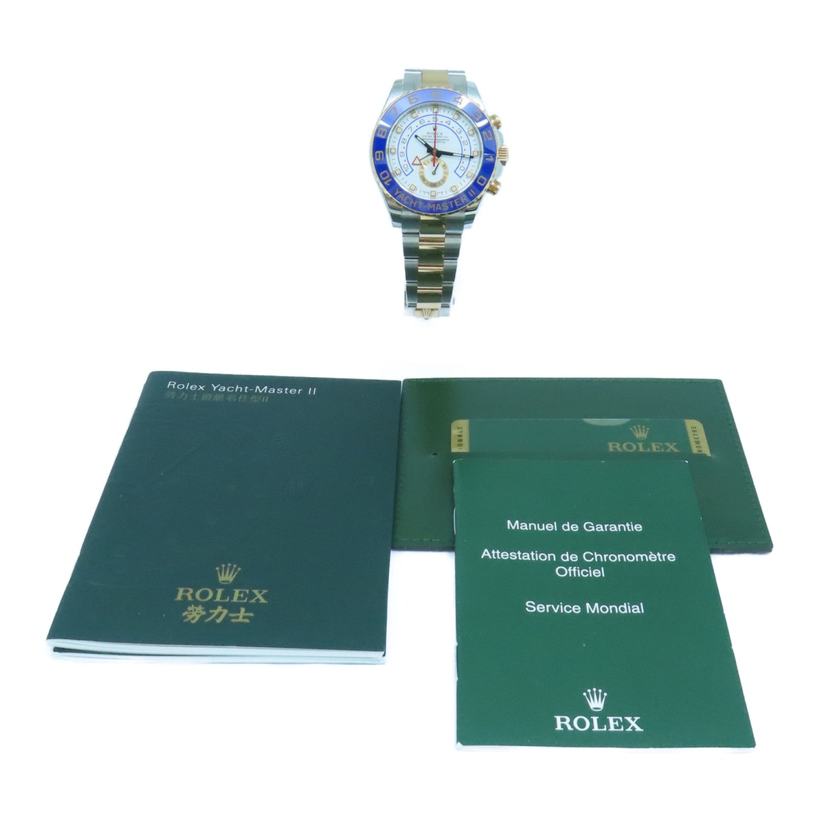 ROLEX Yacht Master不锈钢手表自动机芯白色
