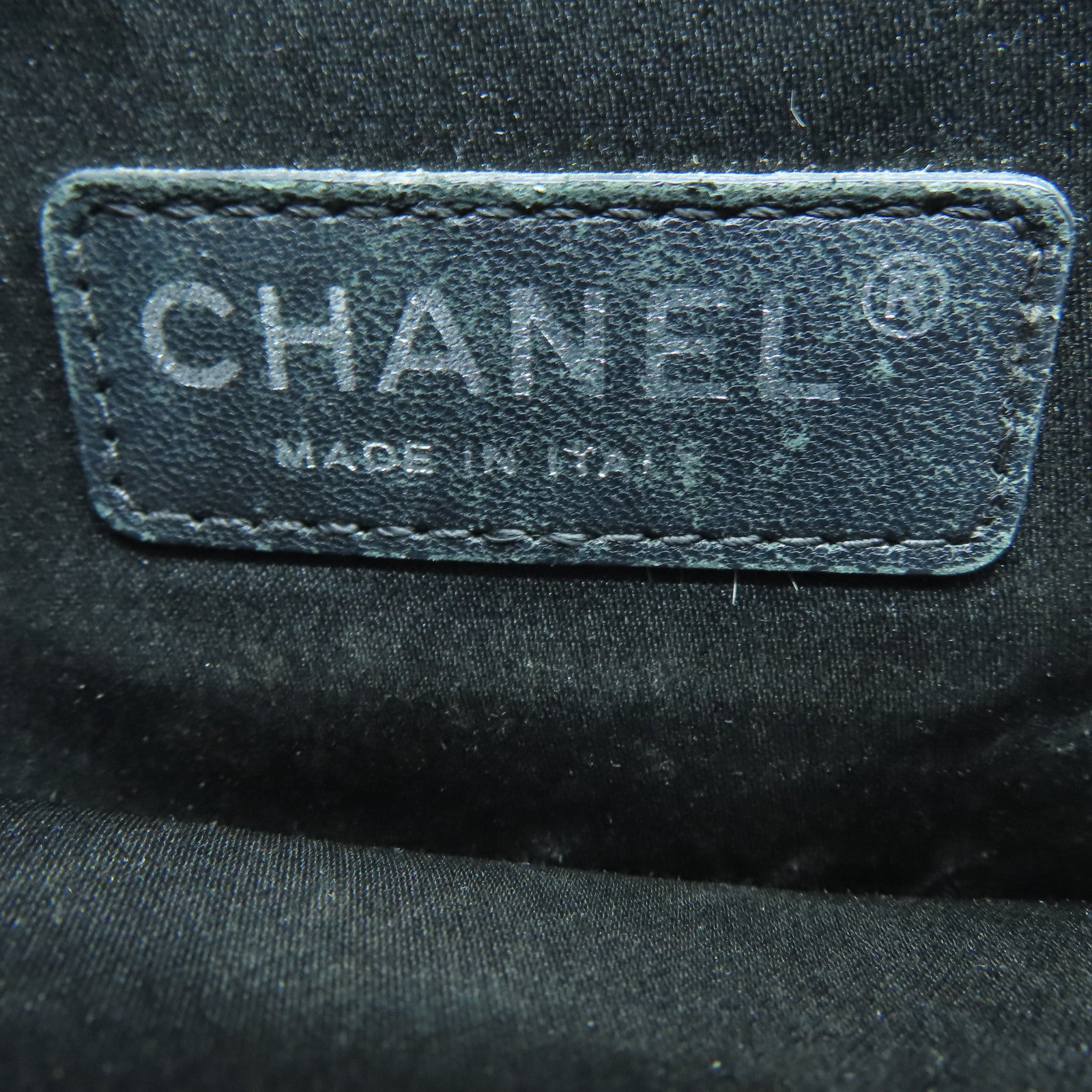 CHANEL 菱格Caviar皮革GST Grand Shopping Tote Bag银扣手挽袋黑色