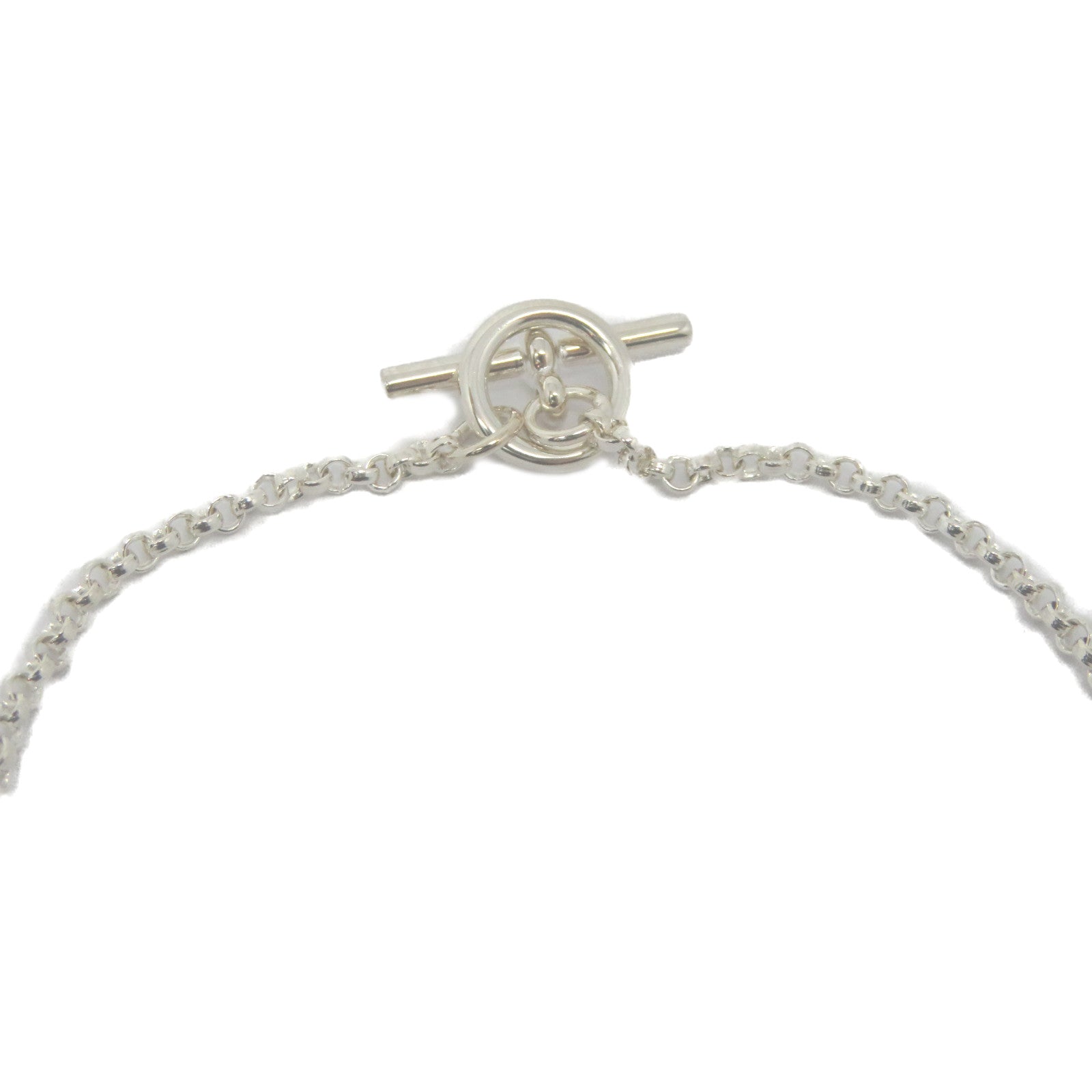 HERMES 【激減優惠】18K白金Ex-Libris Bracelet手鏈
