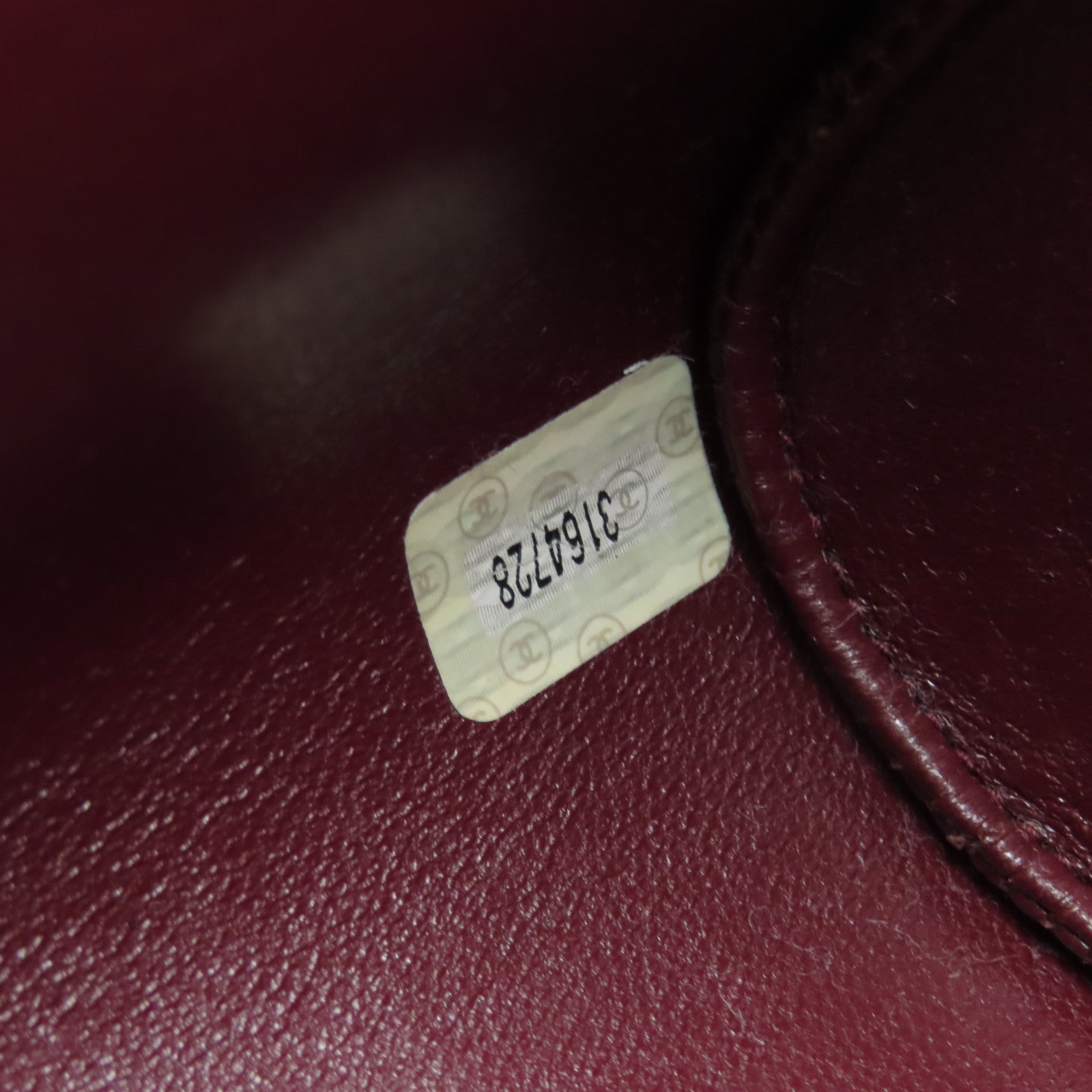 CHANEL 菱格牛皮皮革Chain Shoulder Bag金扣鏈帶肩背袋黑色