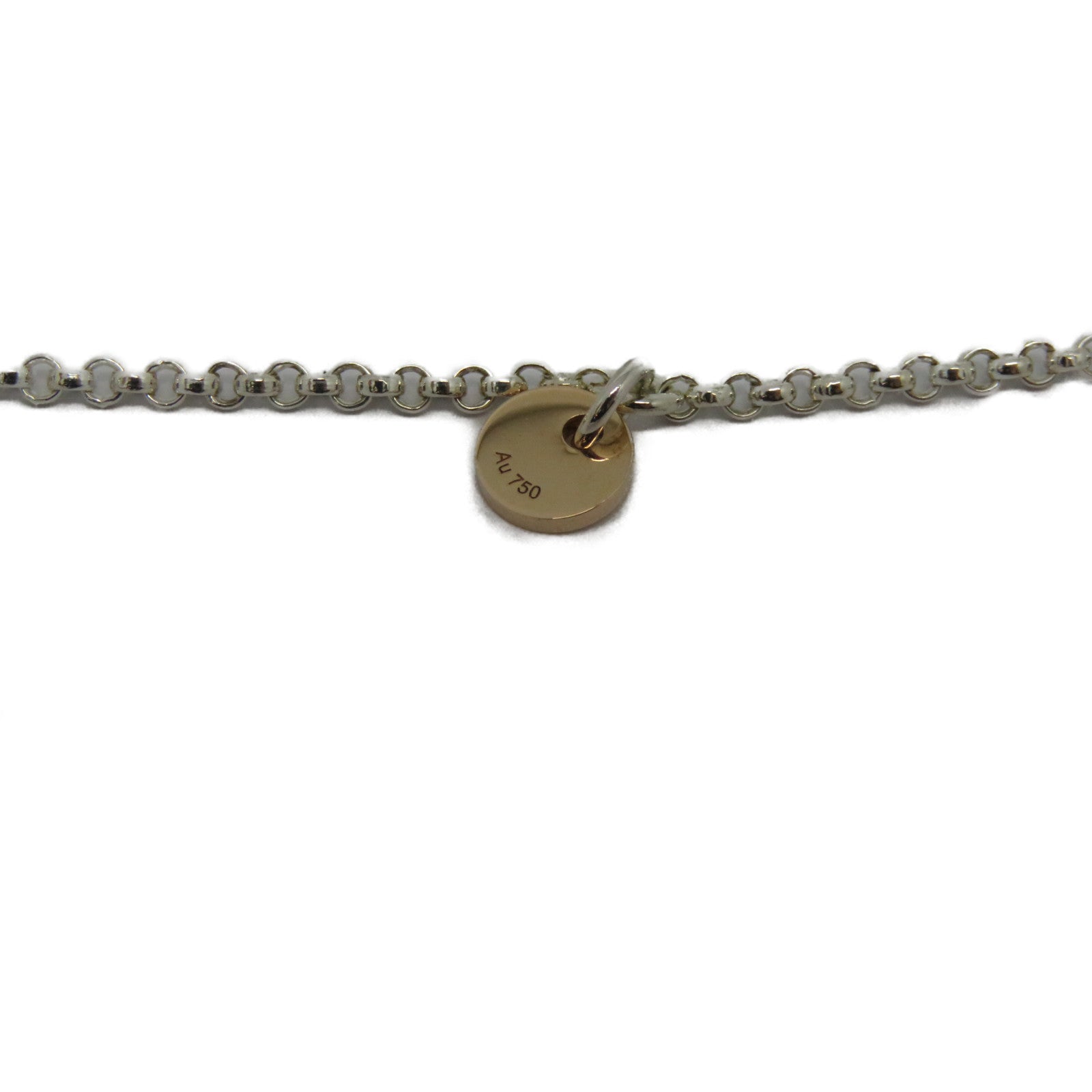 HERMES 【激減優惠】18K白金Ex-Libris Bracelet手鏈