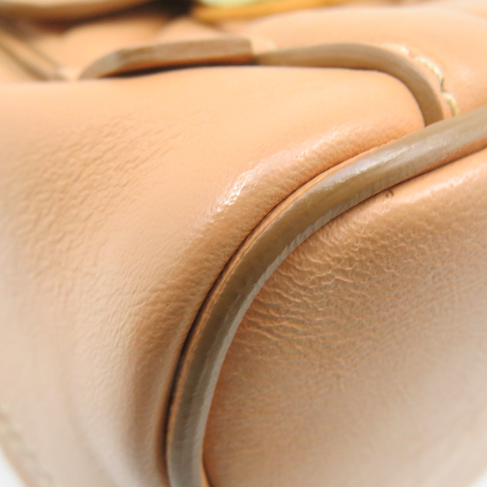 Chloe cowhide leather Backpack shoulder bag dual-use bag brown