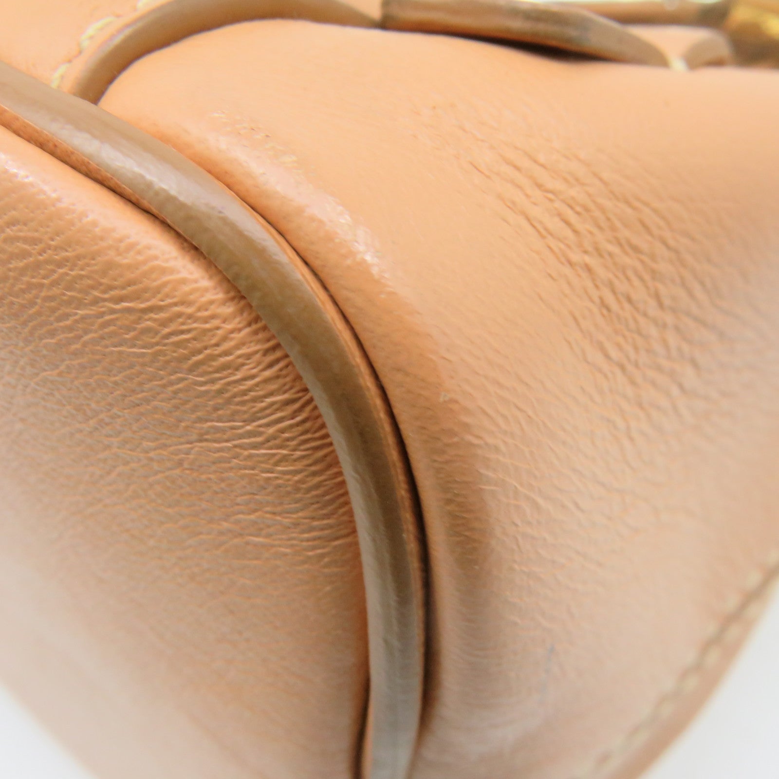 Chloe cowhide leather Backpack shoulder bag dual-use bag brown